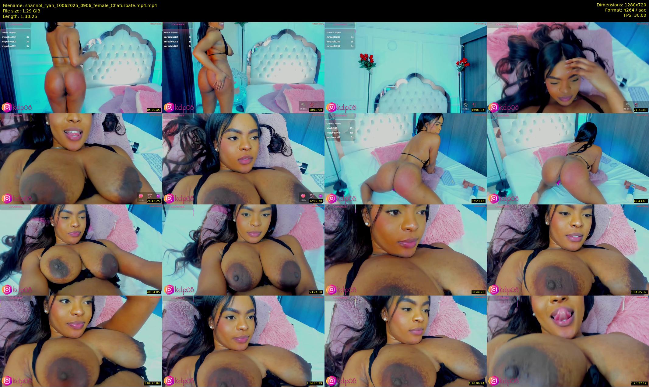 shannol_ryan — 91 minute Chaturbate female cam show recording, 720p, Jun 10, 2025