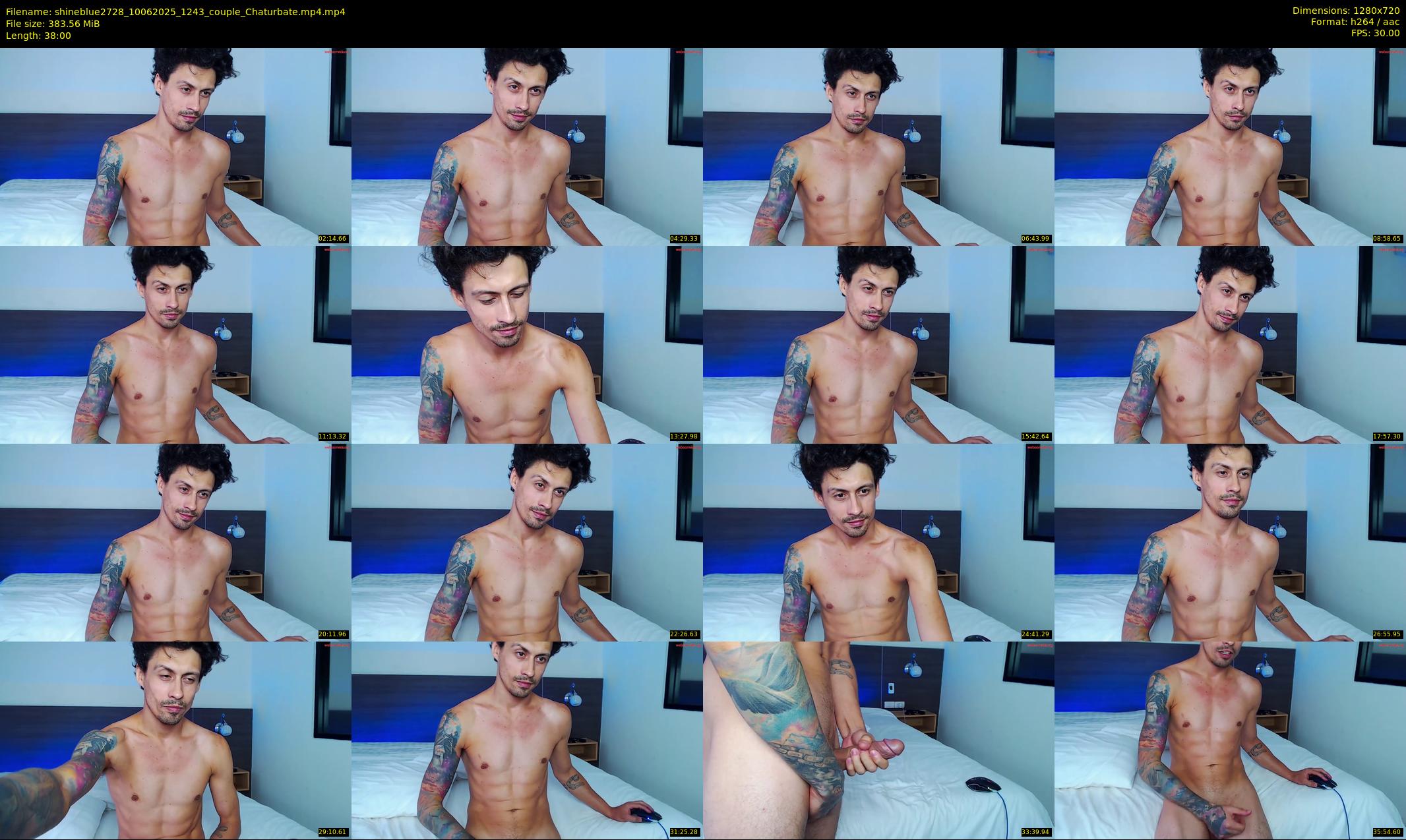 shineblue2728 — 38 minute Chaturbate couple cam show recording, 720p, Jun 10, 2025
