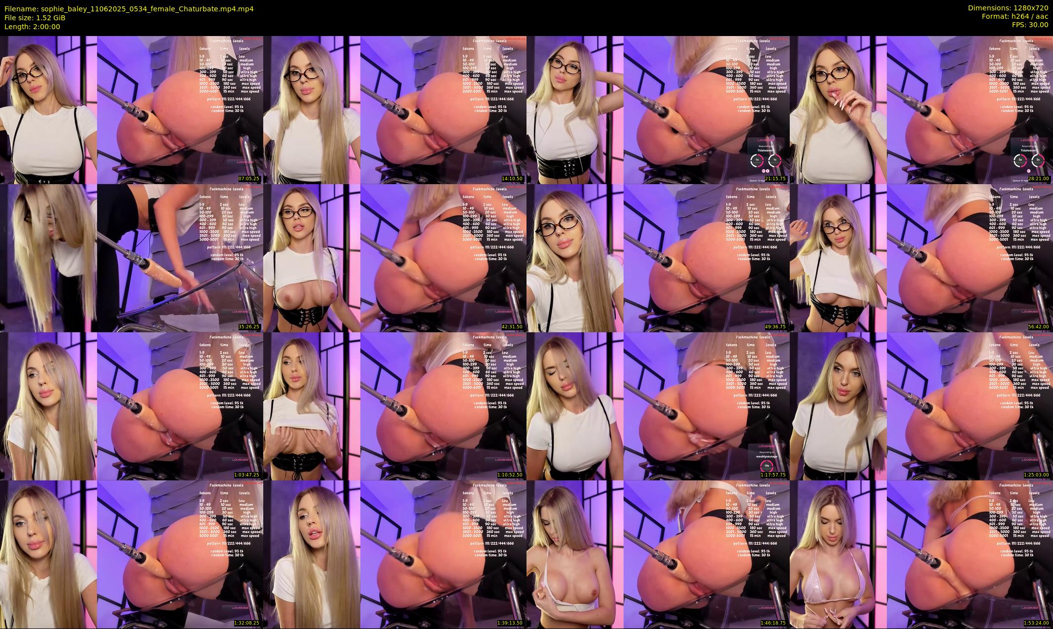 sophie_baley — 120 minute Chaturbate female cam show recording, 720p, Jun 11, 2025