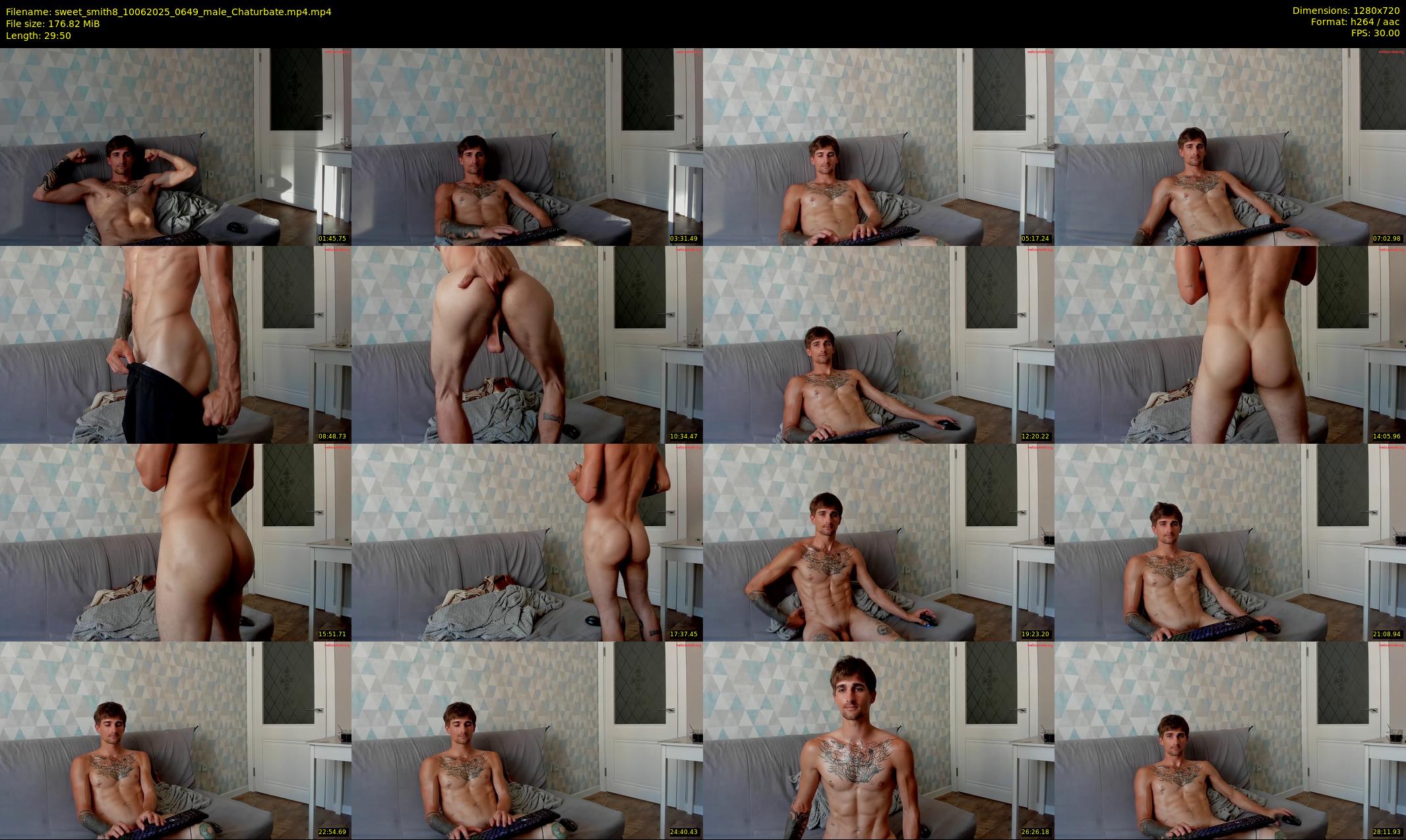 sweet_smith8 — 30 minute Chaturbate male cam show recording, 720p, Jun 10, 2025