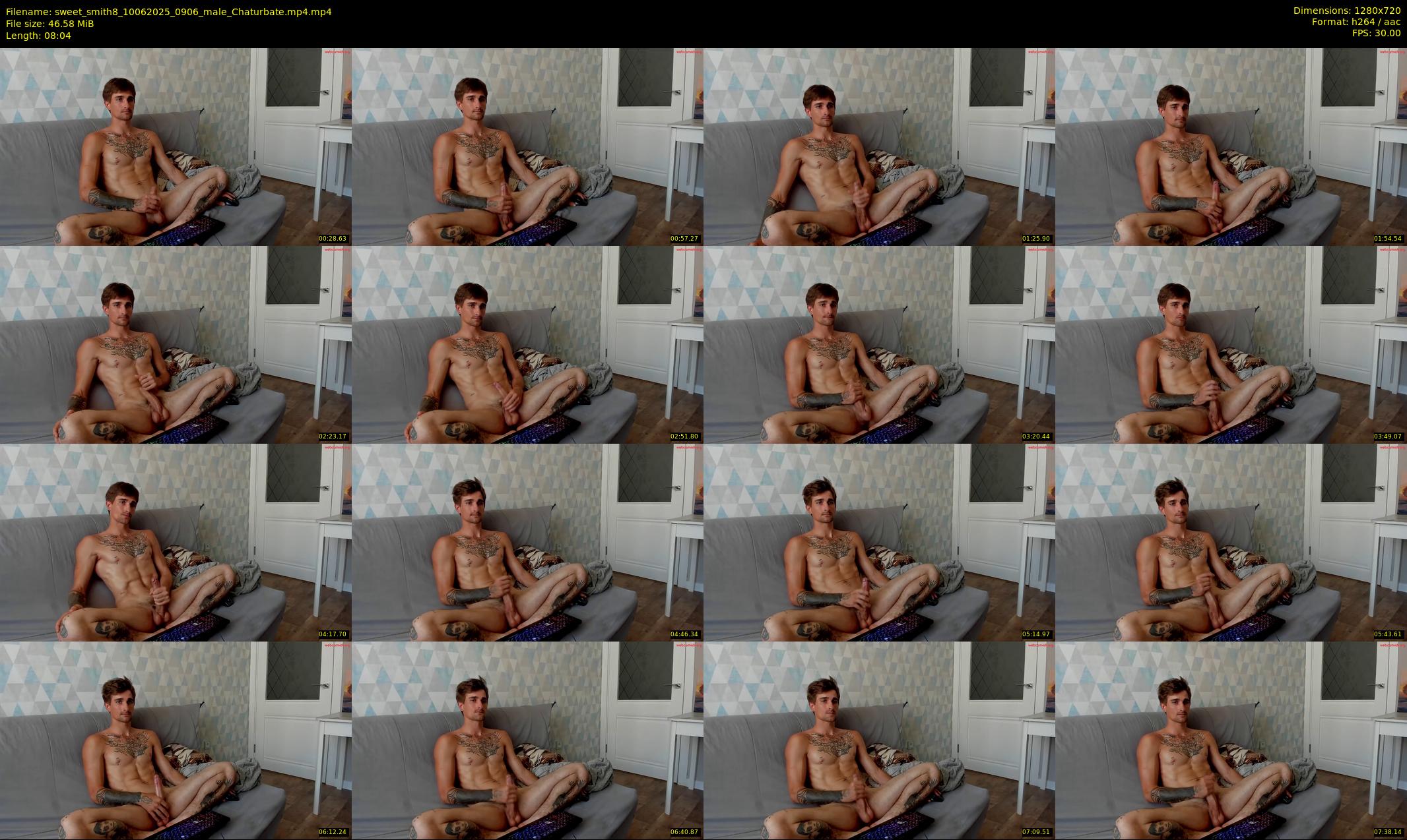 sweet_smith8 — 9 minute Chaturbate male cam show recording, 720p, Jun 10, 2025