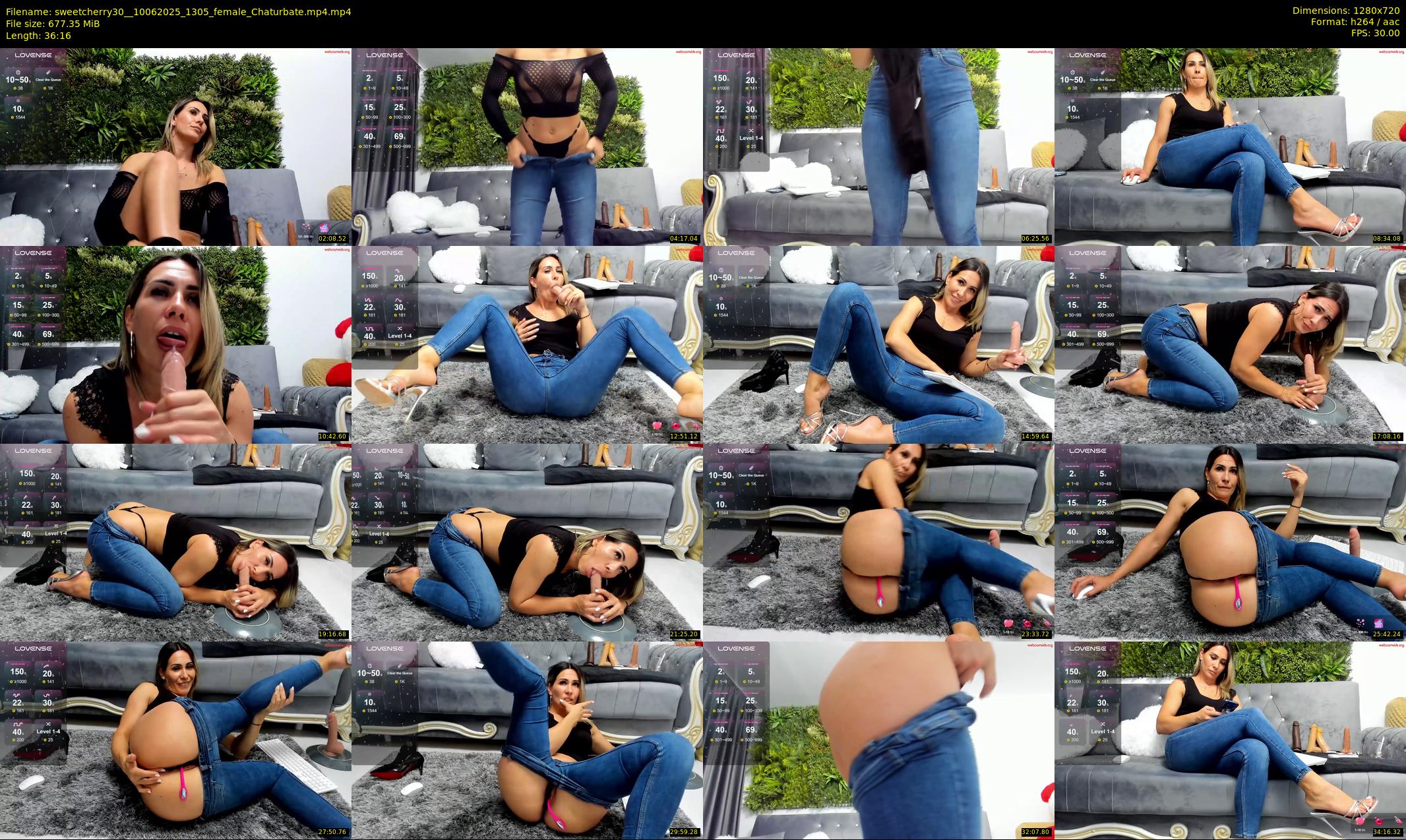 sweetcherry30_ — 37 minute Chaturbate female cam show recording, 720p, Jun 10, 2025