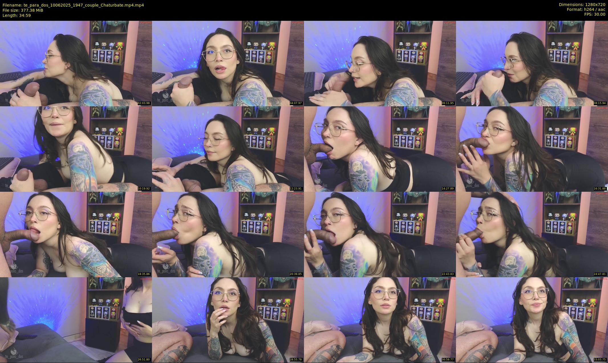 te_para_dos — 35 minute Chaturbate couple cam show recording, 720p, Jun 10, 2025