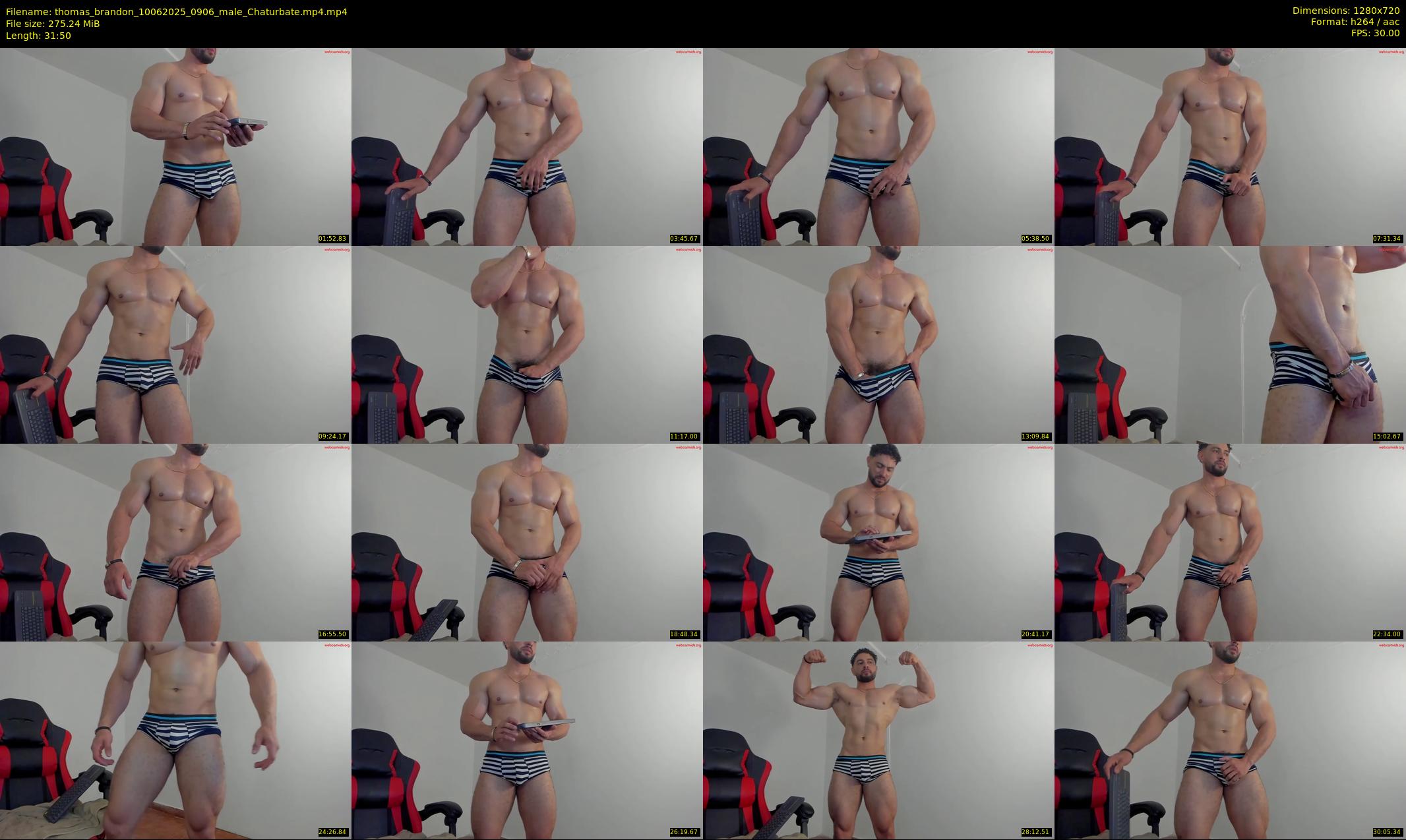 thomas_brandon — 32 minute Chaturbate male cam show recording, 720p, Jun 10, 2025