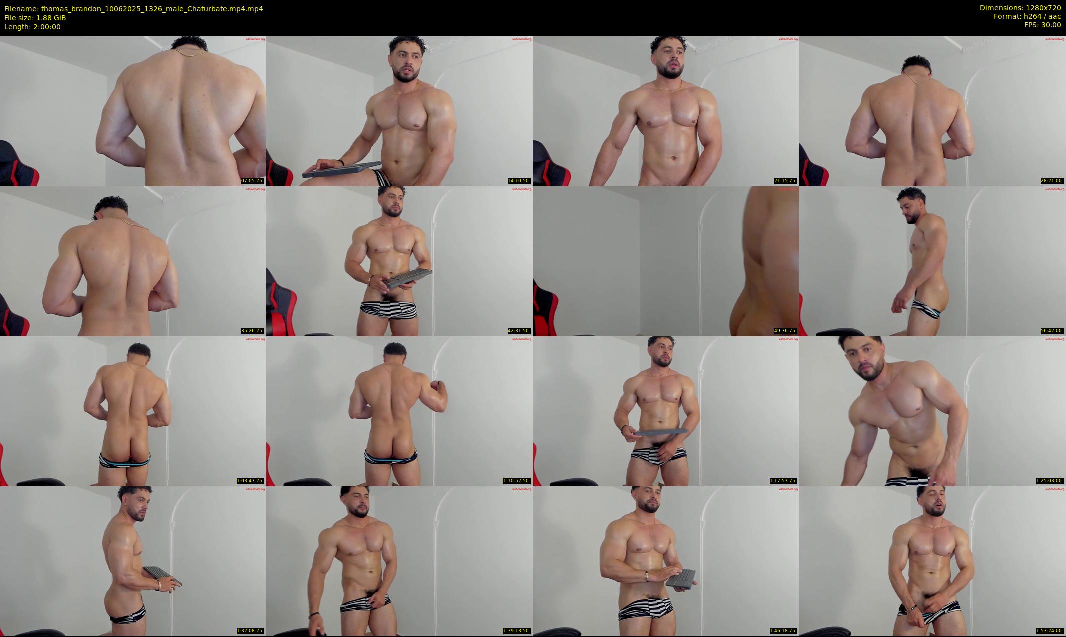 thomas_brandon — 120 minute Chaturbate male cam show recording, 720p, Jun 10, 2025
