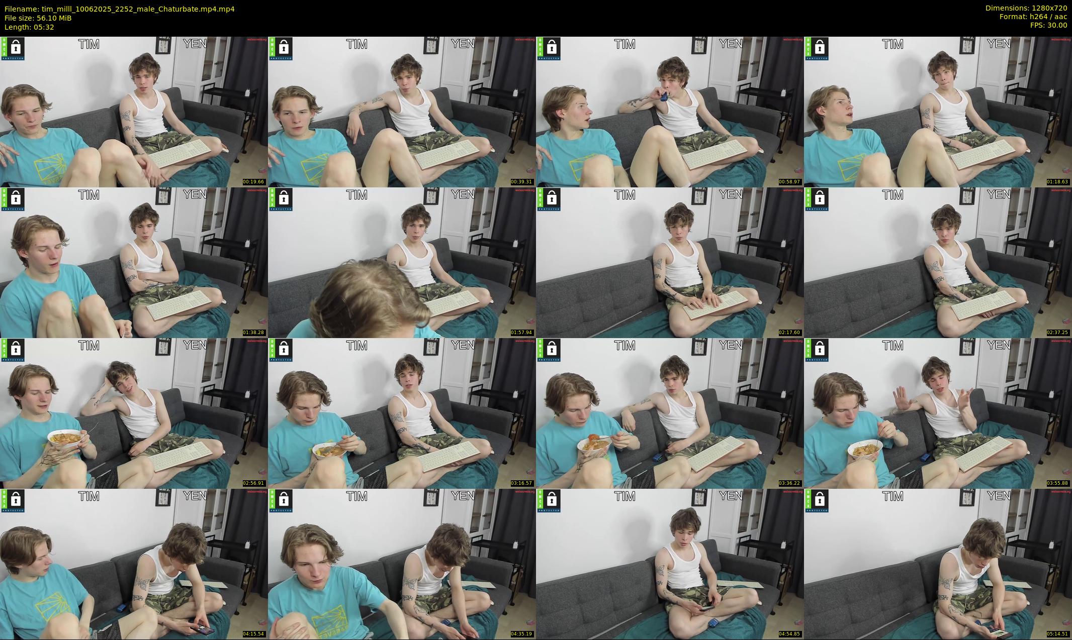tim_milll — 6 minute Chaturbate male cam show recording, 720p, Jun 10, 2025