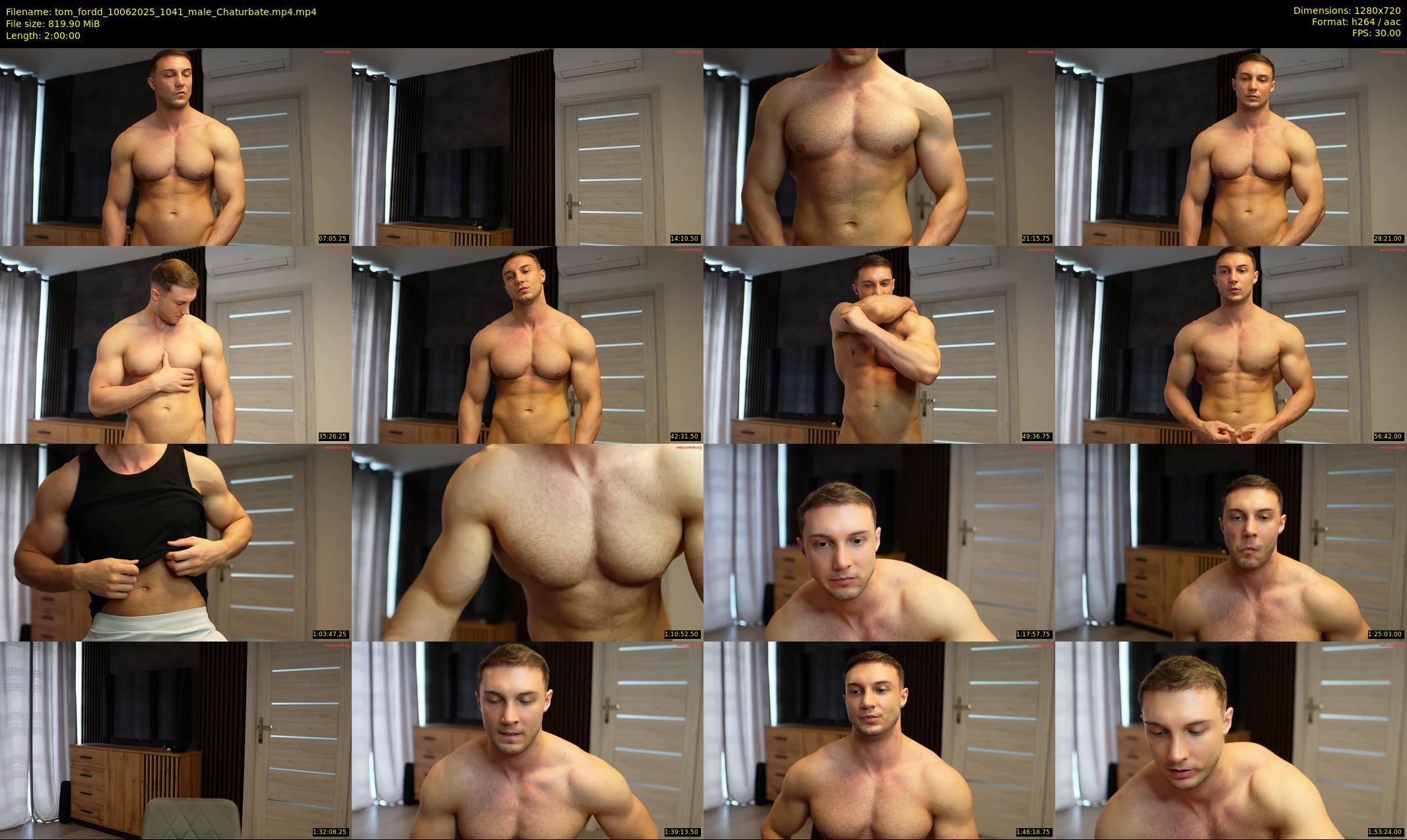 tom_fordd — 120 minute Chaturbate male cam show recording, 720p, Jun 10, 2025