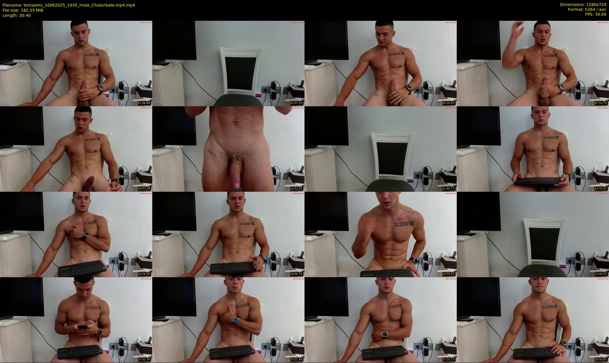 tomasmv — 31 minute Chaturbate male cam show recording, 720p, Jun 10, 2025