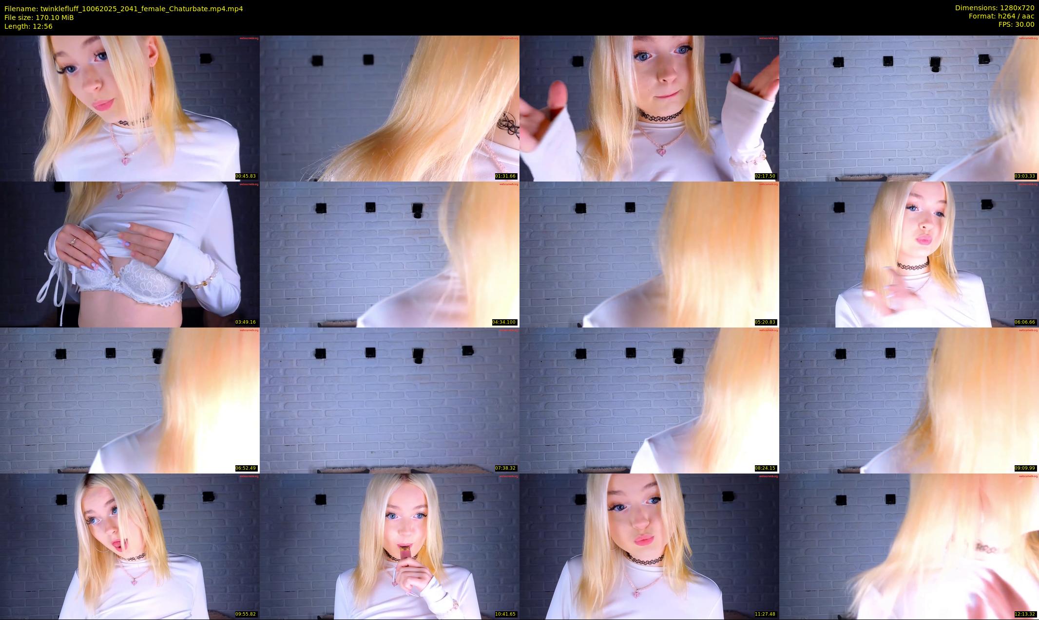 twinklefluff — 13 minute Chaturbate female cam show recording, 720p, Jun 10, 2025