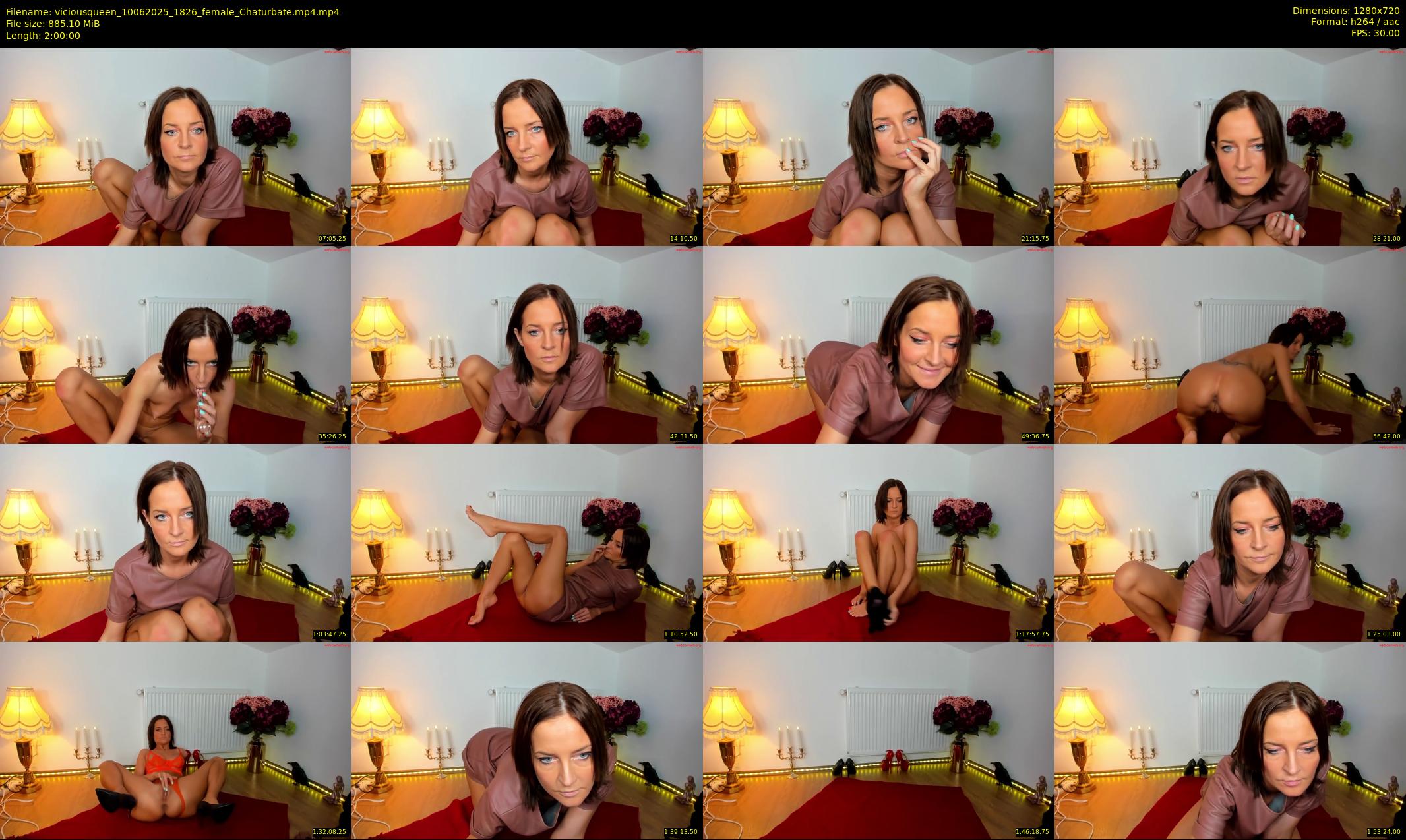 viciousqueen — 120 minute Chaturbate female cam show recording, 720p, Jun 10, 2025