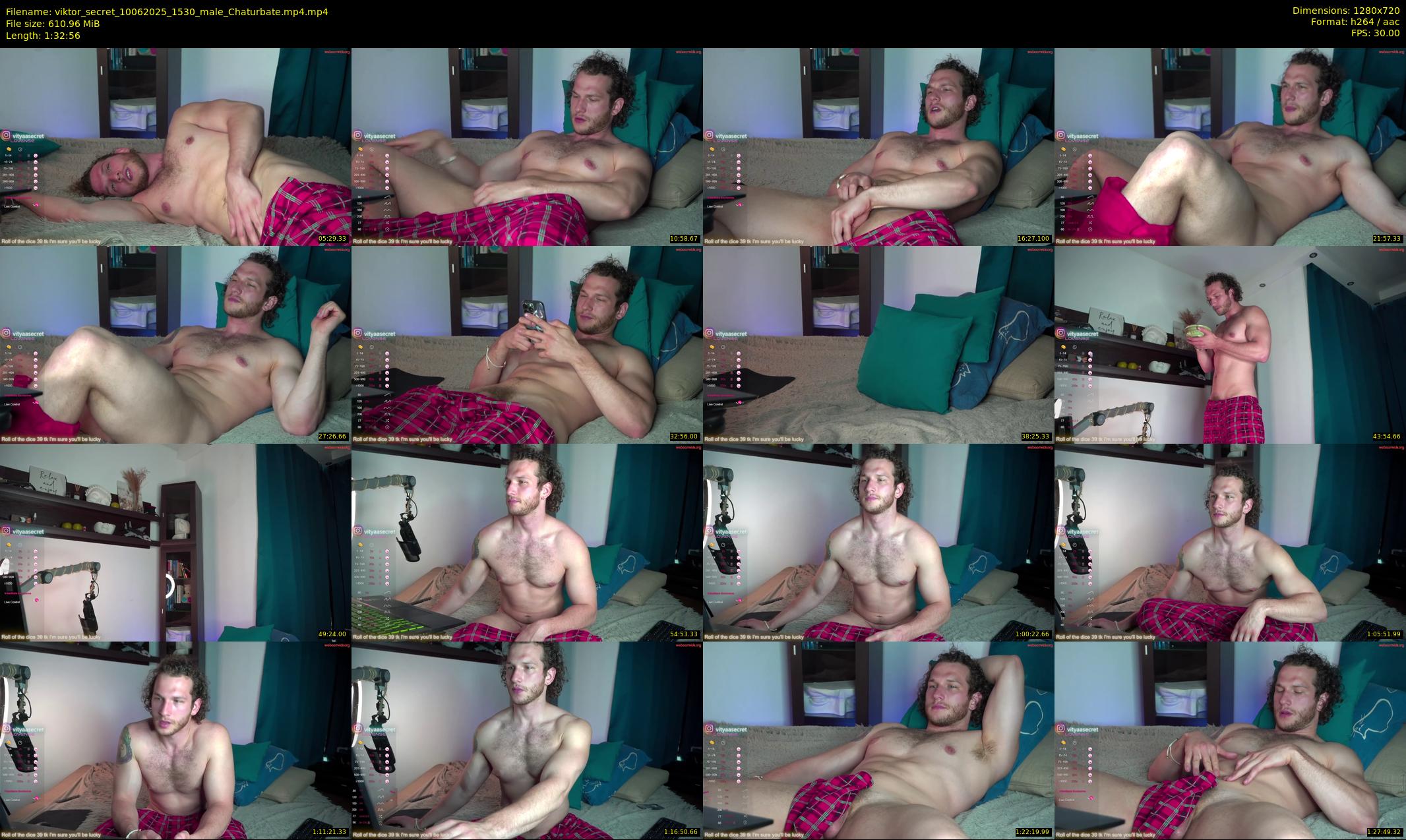 viktor_secret — 93 minute Chaturbate male cam show recording, 720p, Jun 10, 2025