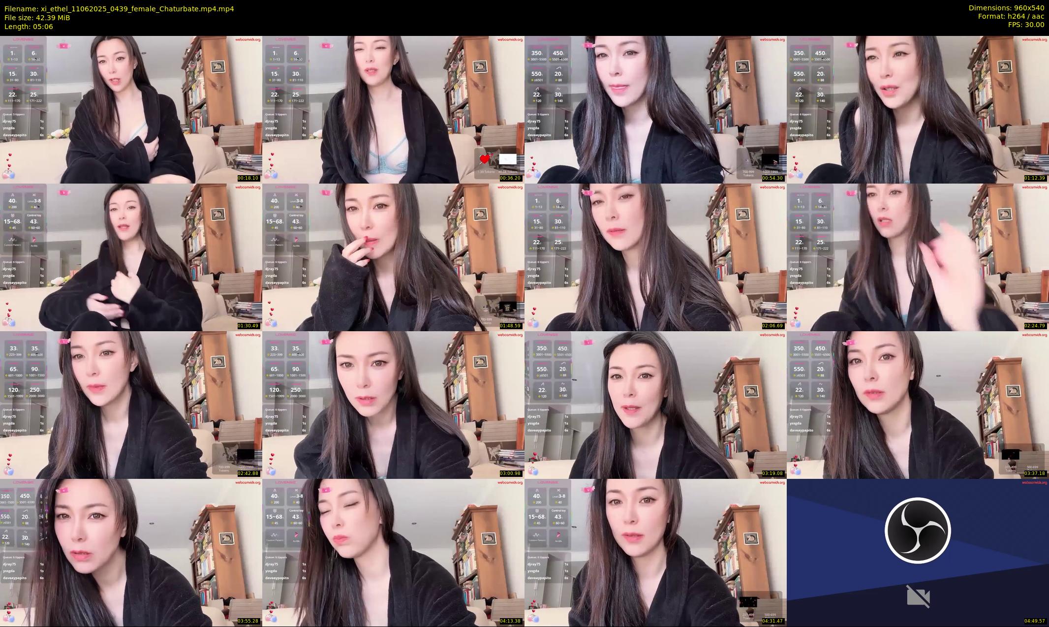 xi_ethel — 6 minute Chaturbate female cam show recording, 480p, Jun 11, 2025