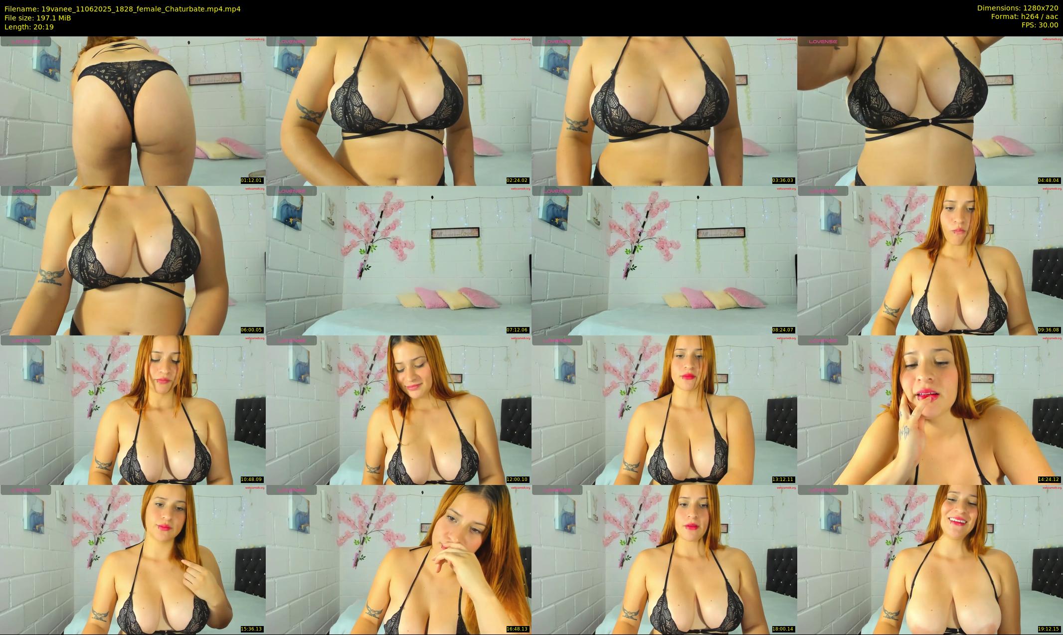 19vanee — 21 minute Chaturbate female cam show recording, 720p, Jun 11, 2025