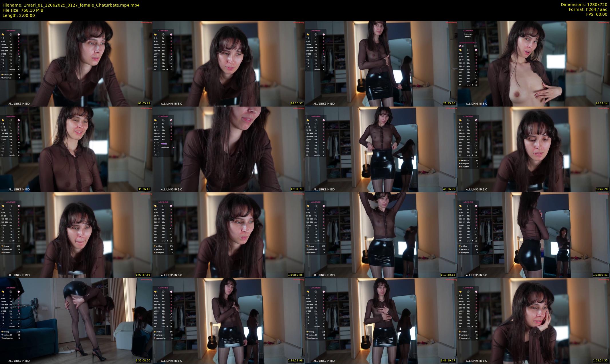 1mari_01 — 120 minute Chaturbate female cam show recording, 720p, Jun 12, 2025