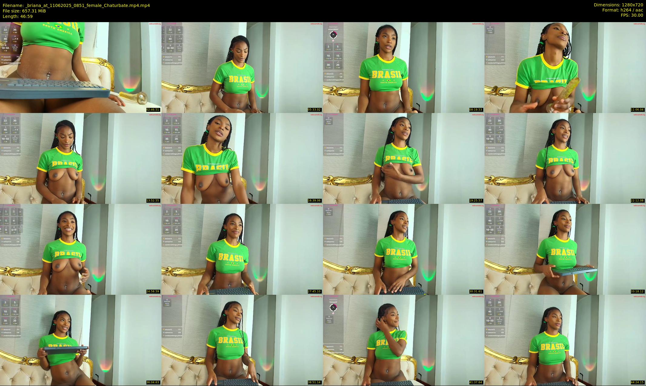 _briana_at — 47 minute Chaturbate female cam show recording, 720p, Jun 11, 2025