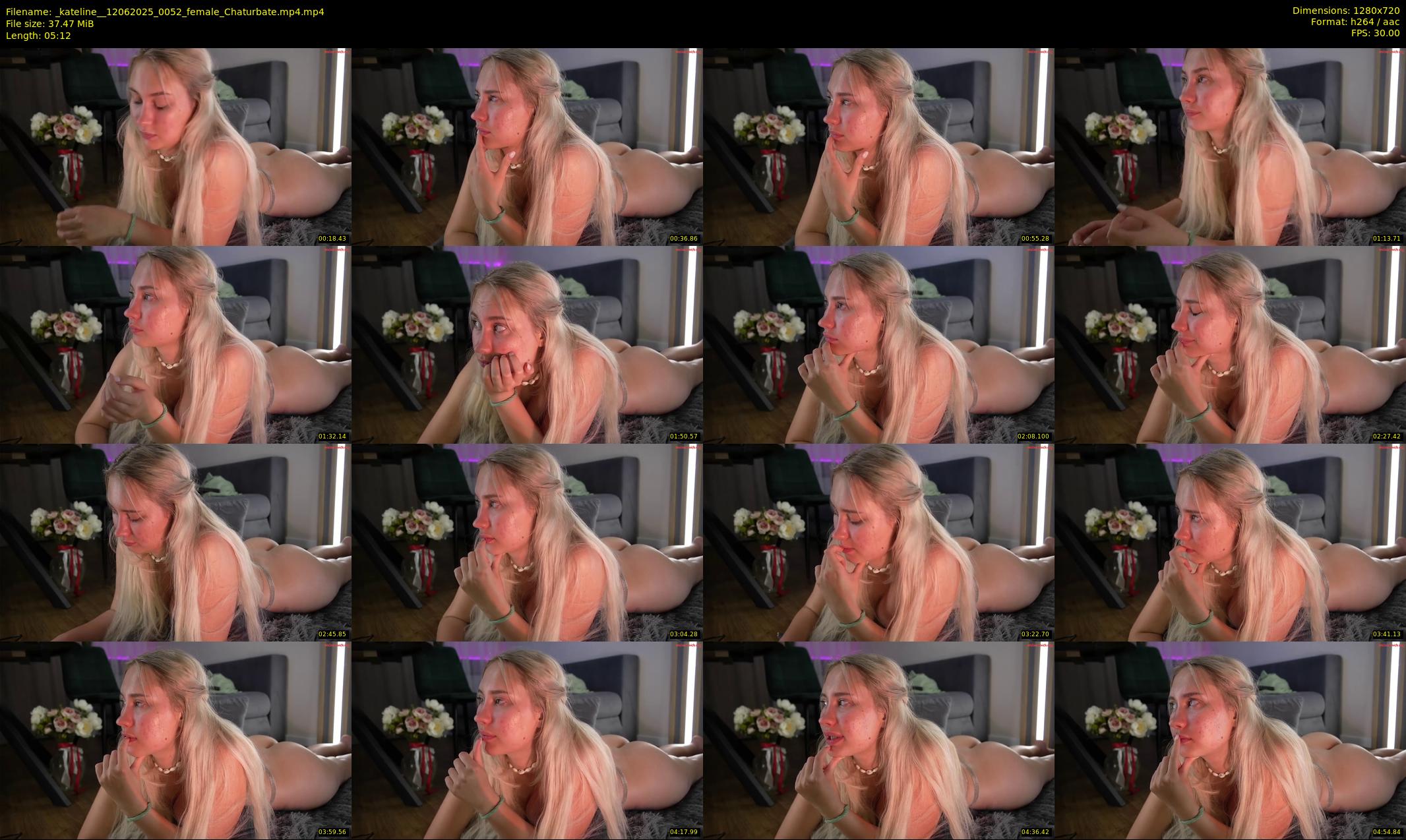 _kateline_ — 6 minute Chaturbate female cam show recording, 720p, Jun 12, 2025
