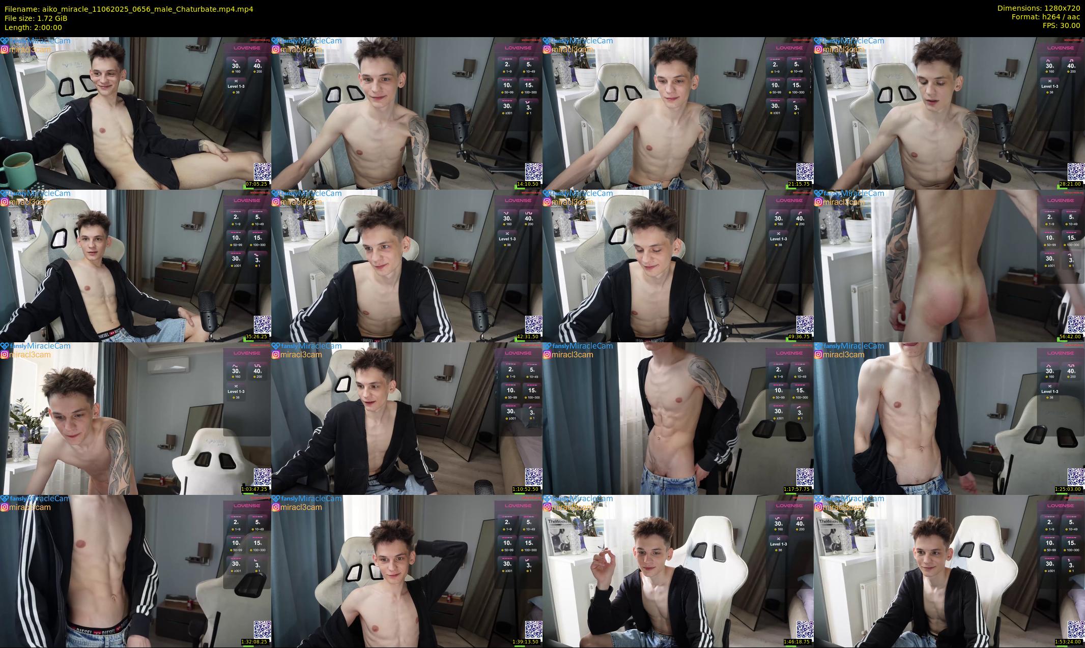aiko_miracle — 120 minute Chaturbate male cam show recording, 720p, Jun 11, 2025