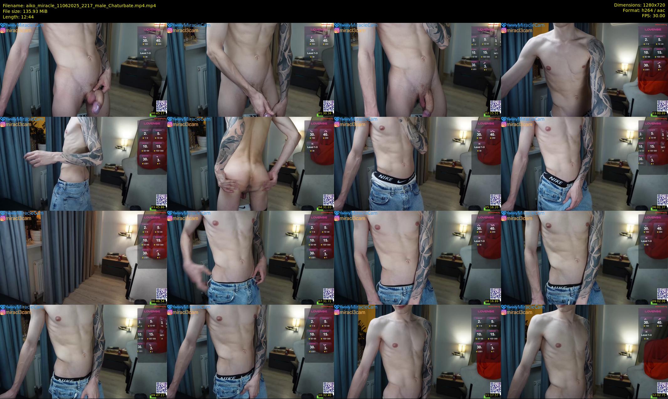aiko_miracle — 13 minute Chaturbate male cam show recording, 720p, Jun 11, 2025