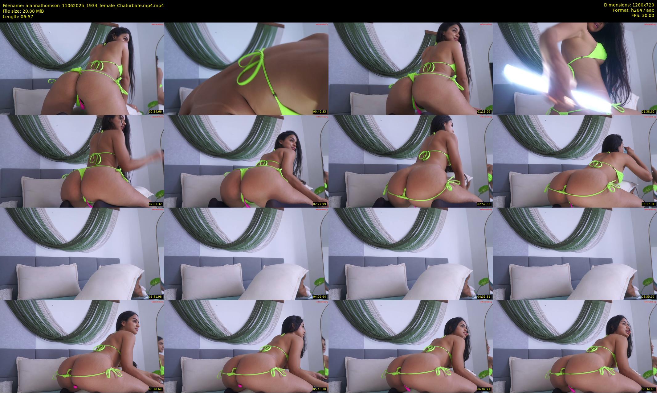 alannathomson — 7 minute Chaturbate female cam show recording, 720p, Jun 11, 2025