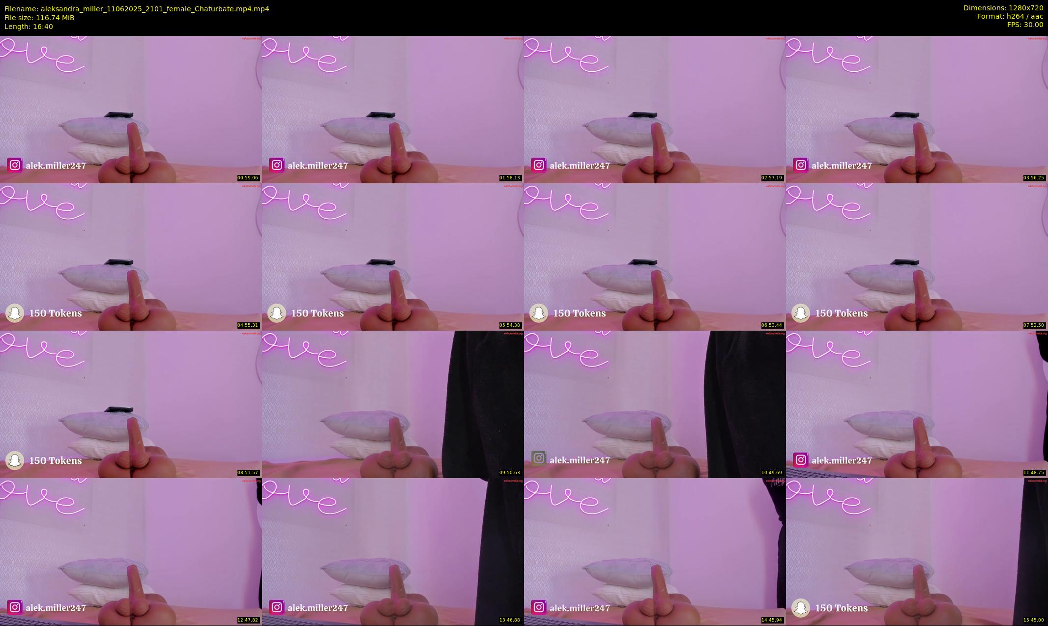 aleksandra_miller — 17 minute Chaturbate female cam show recording, 720p, Jun 11, 2025