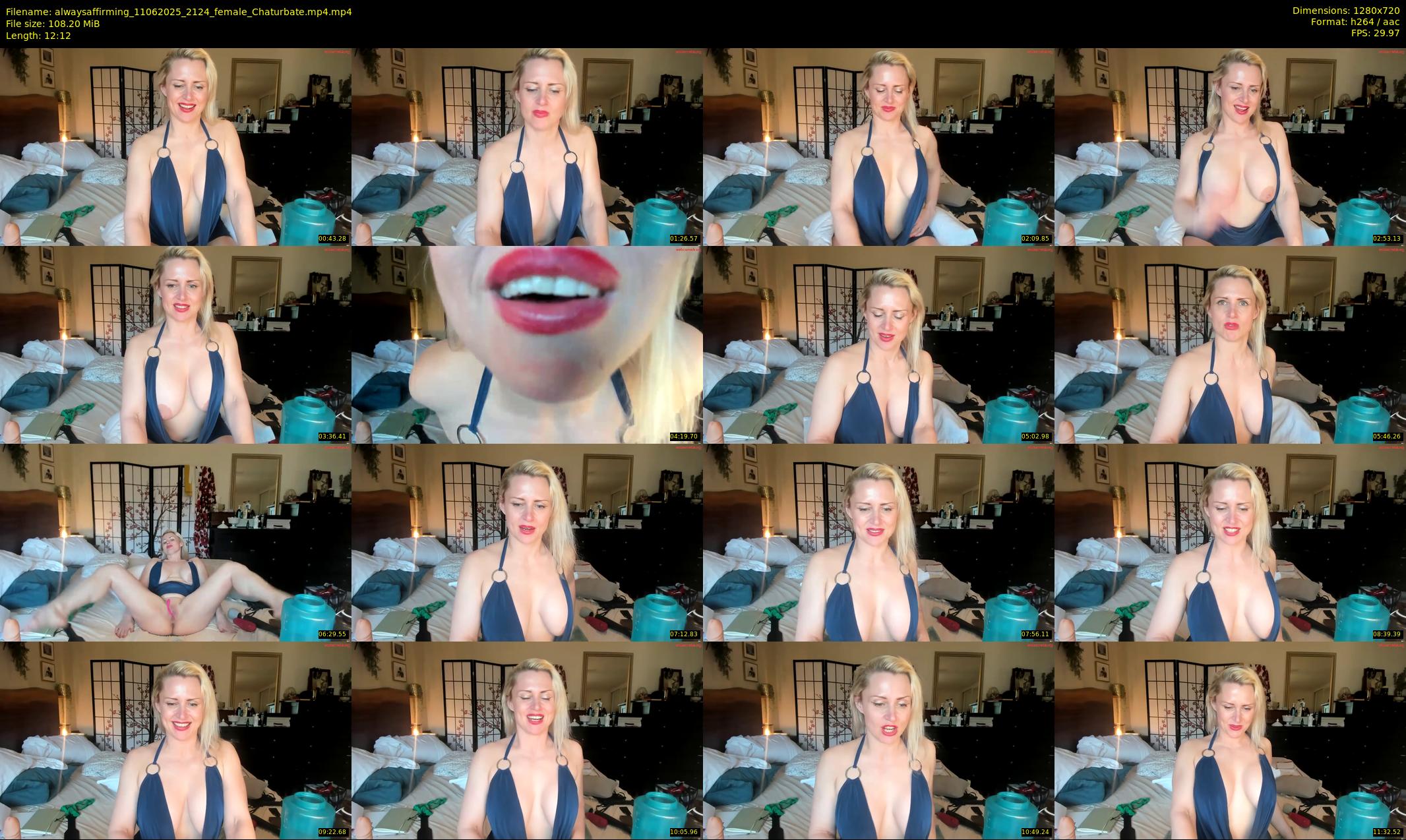 alwaysaffirming — 13 minute Chaturbate couple cam show recording, 720p, Jun 11, 2025