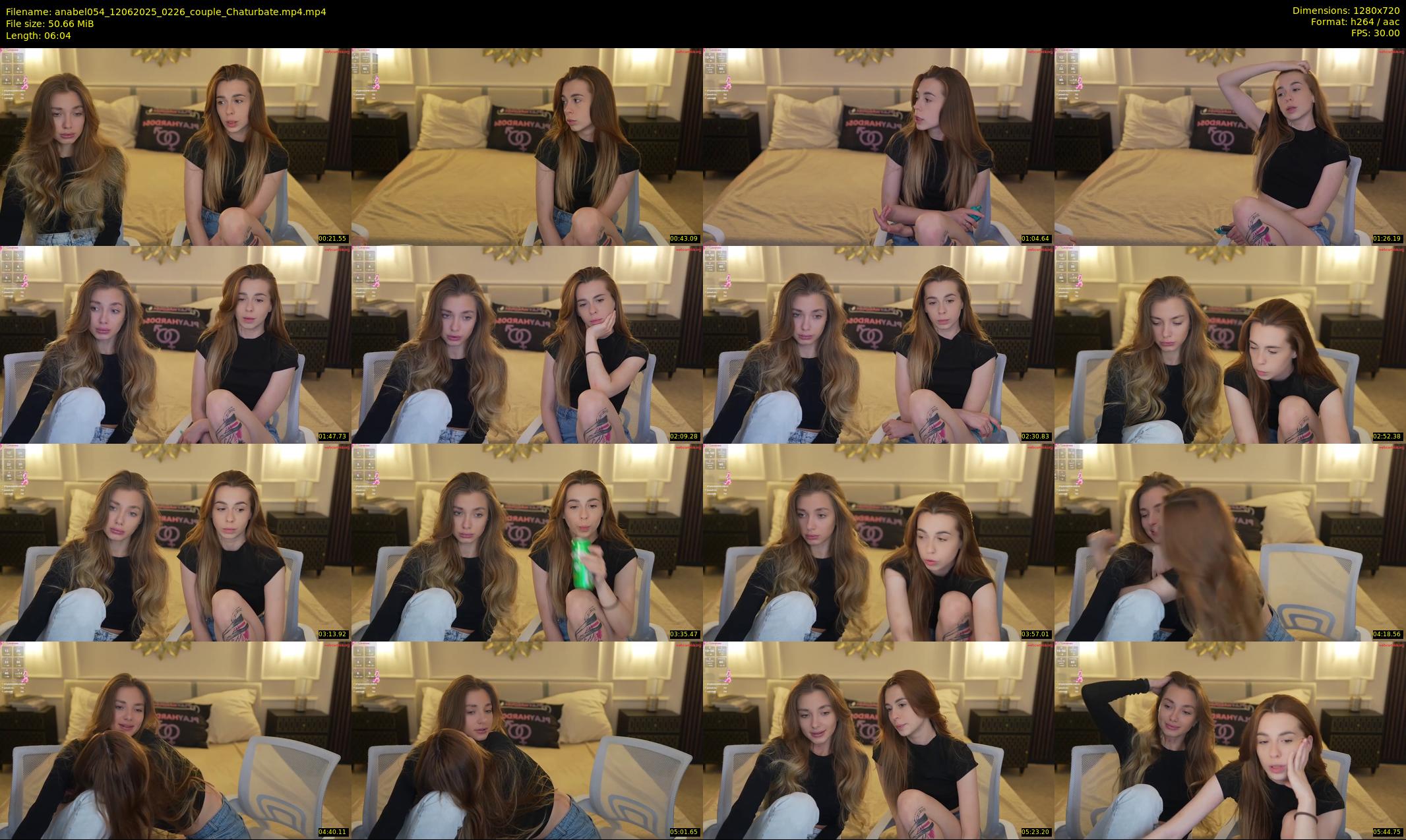 anabel054 — 7 minute Chaturbate female cam show recording, 720p, Jun 12, 2025