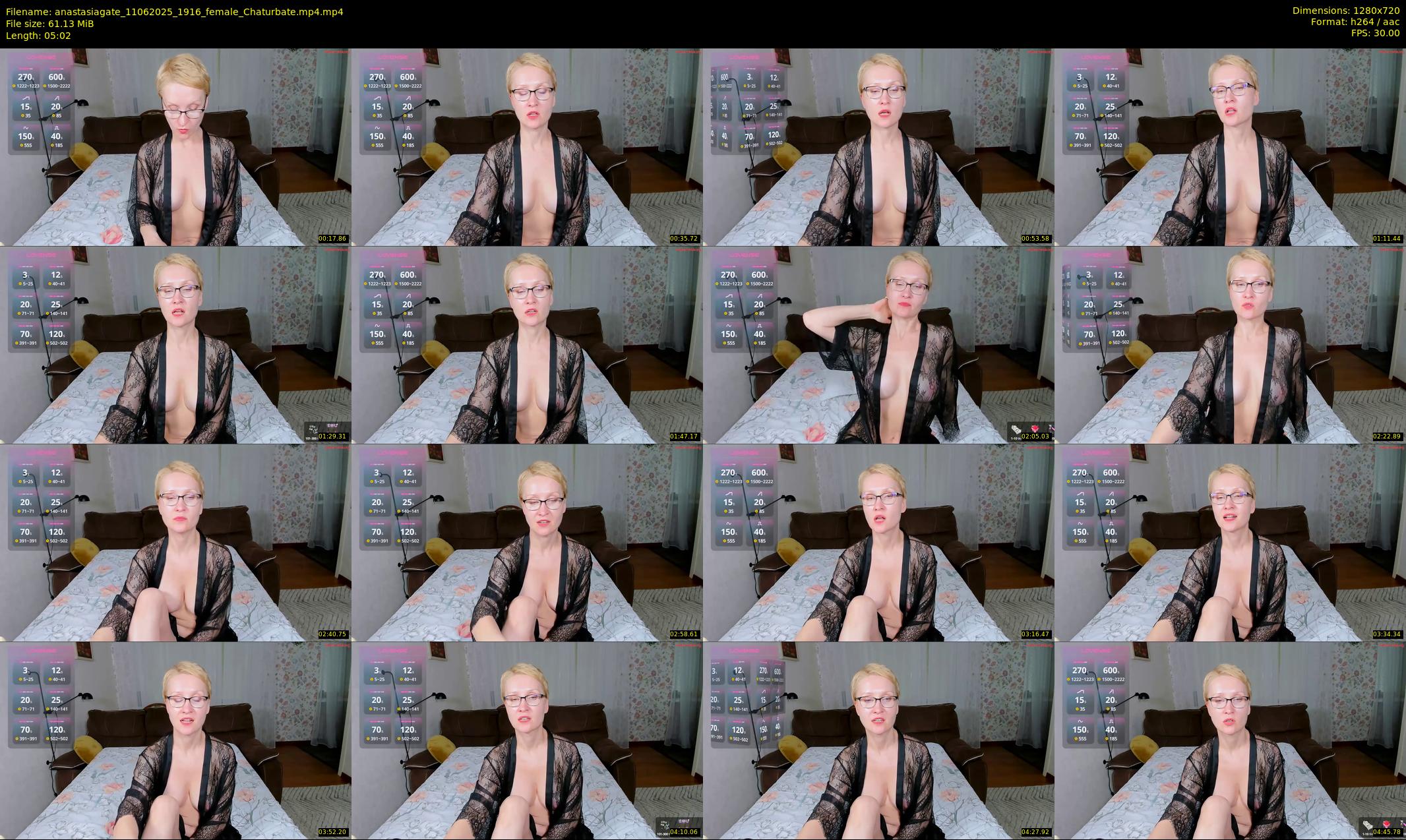 anastasiagate — 6 minute Chaturbate female cam show recording, 720p, Jun 11, 2025