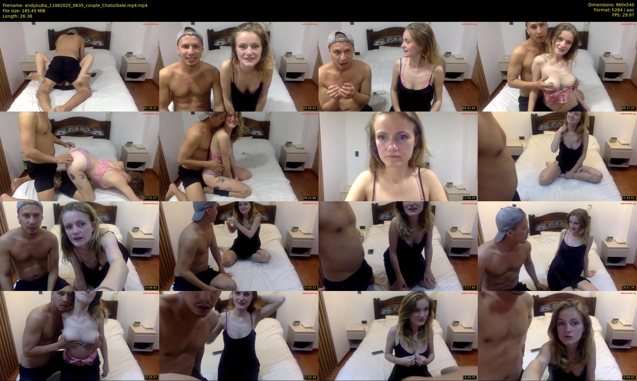 andyzuzka — 27 minute Chaturbate couple cam show recording, 480p, Jun 11, 2025