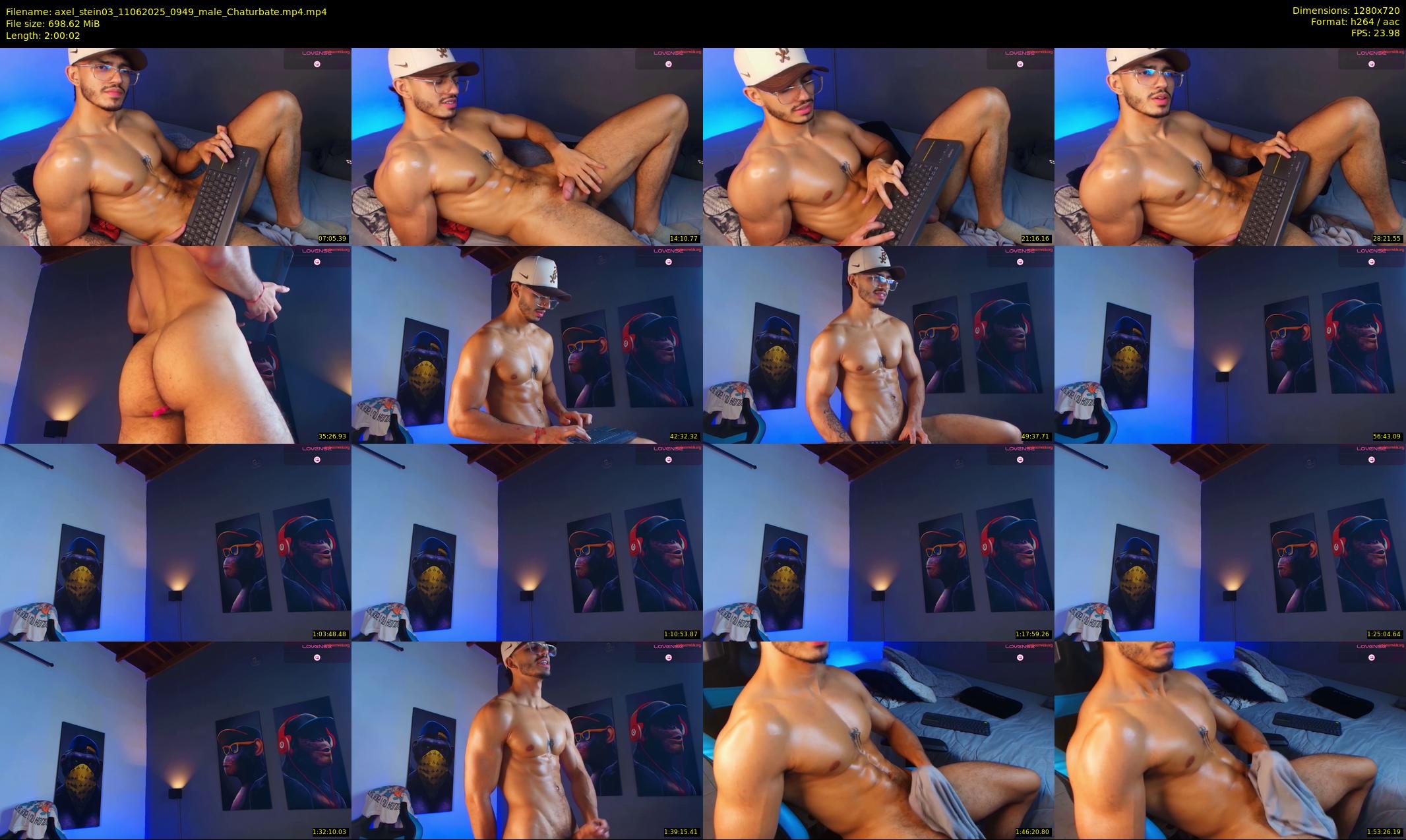 axel_stein03 — 121 minute Chaturbate male cam show recording, 720p, Jun 11, 2025