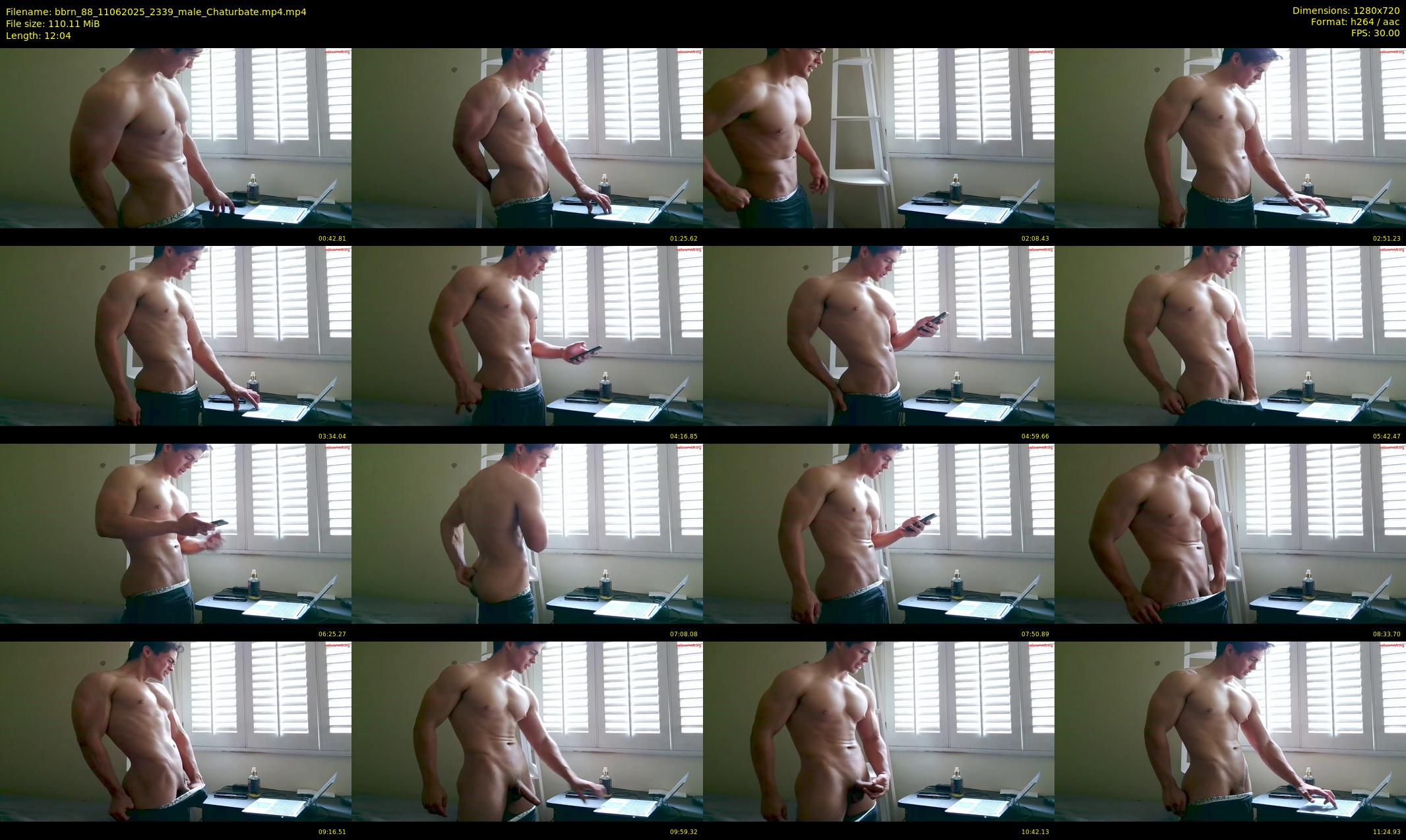 bbrn_88 — 13 minute Chaturbate male cam show recording, 720p, Jun 11, 2025