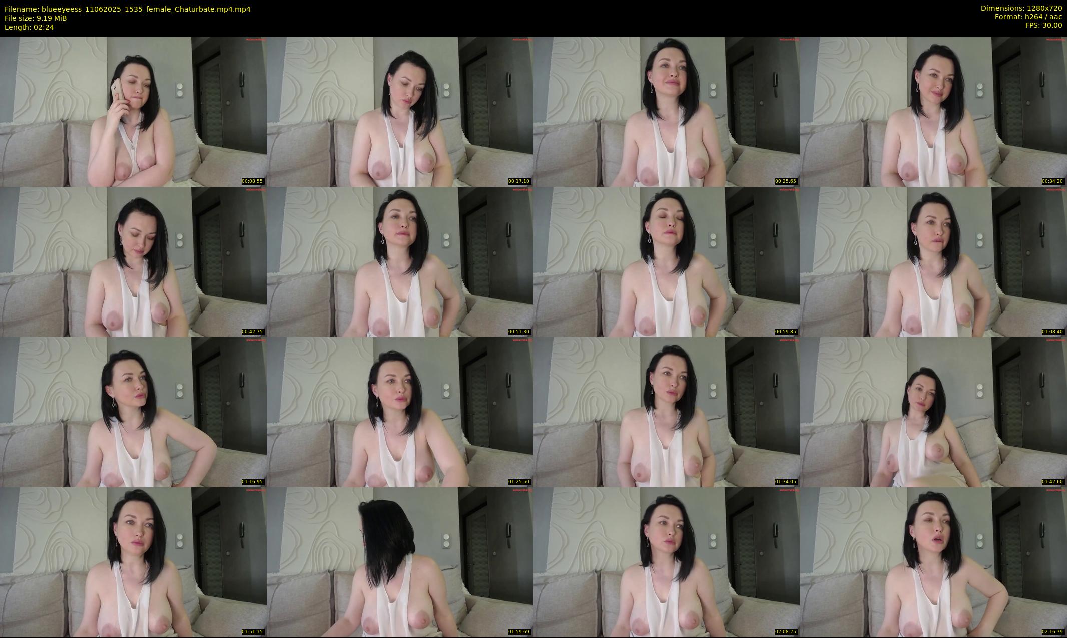 blueeyeess — 3 minute Chaturbate female cam show recording, 720p, Jun 11, 2025
