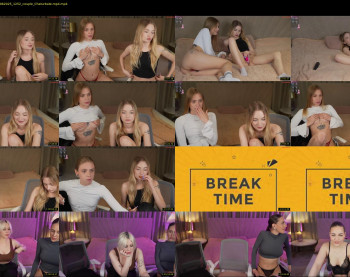 bright_diamonds_054 — 129 minute Chaturbate couple cam show recording, 720p, Jun 11, 2025