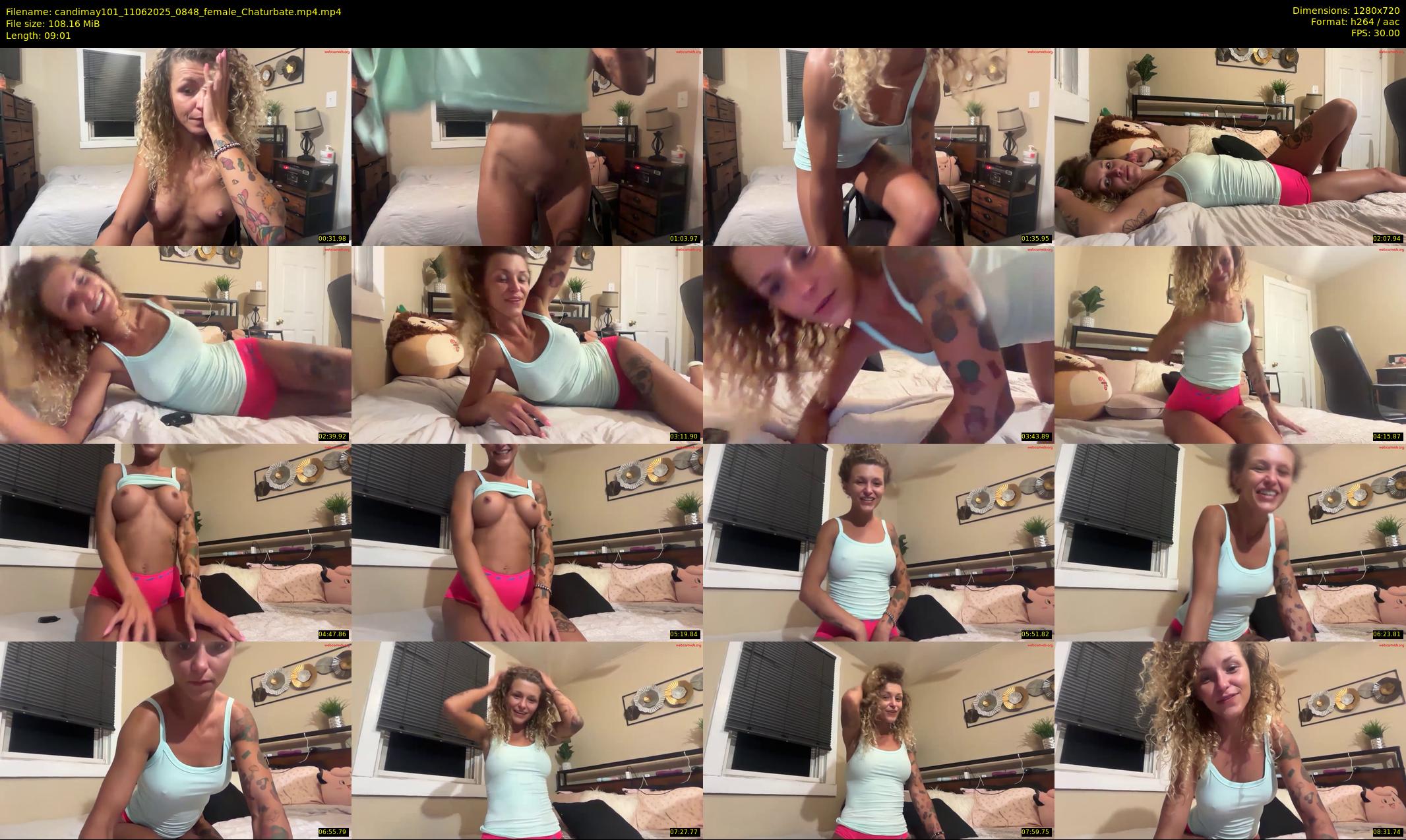 candimay101 — 10 minute Chaturbate female cam show recording, 720p, Jun 11, 2025