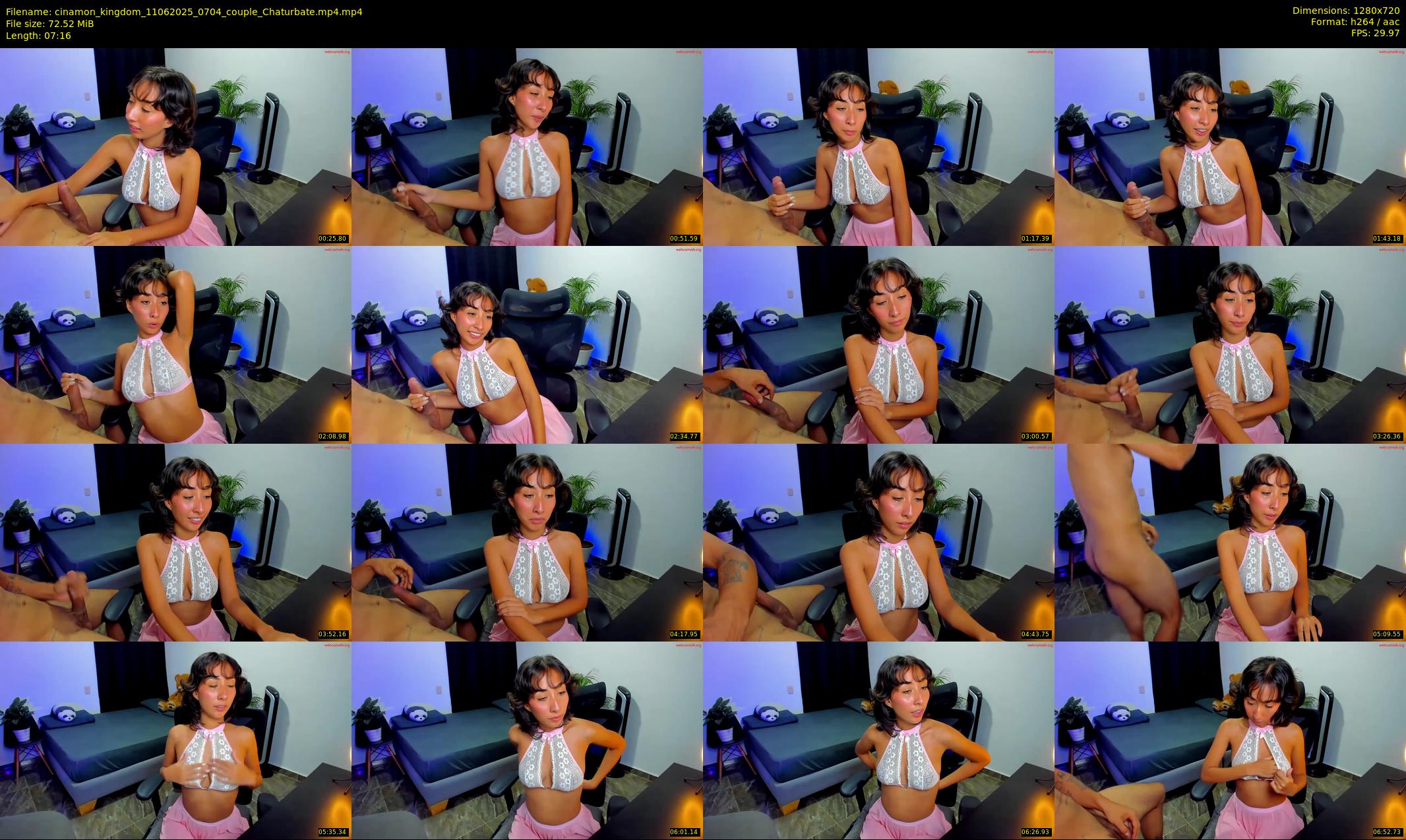 cinamon_kingdom — 8 minute Chaturbate couple cam show recording, 720p, Jun 11, 2025