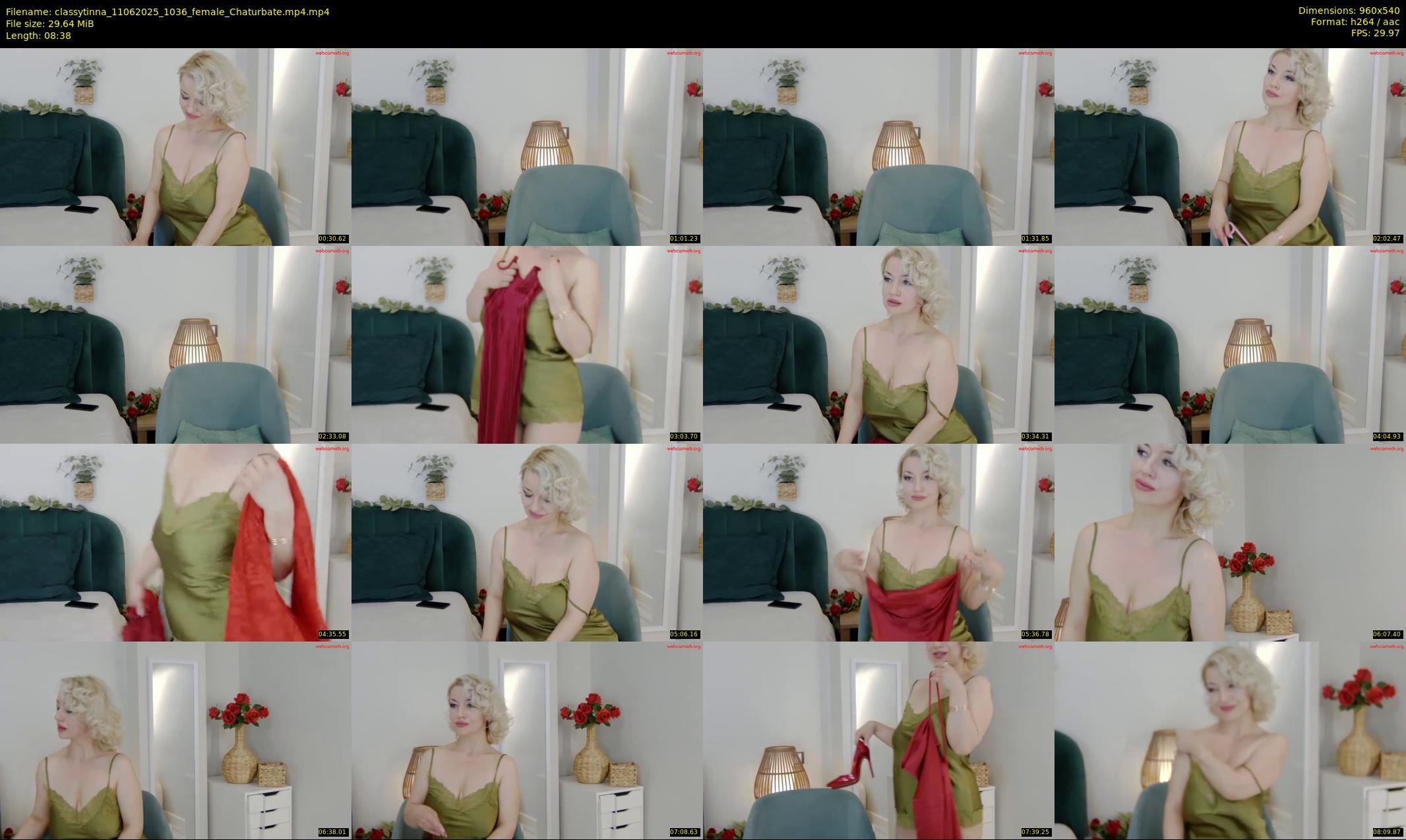 classytinna — 9 minute Chaturbate female cam show recording, 480p, Jun 11, 2025