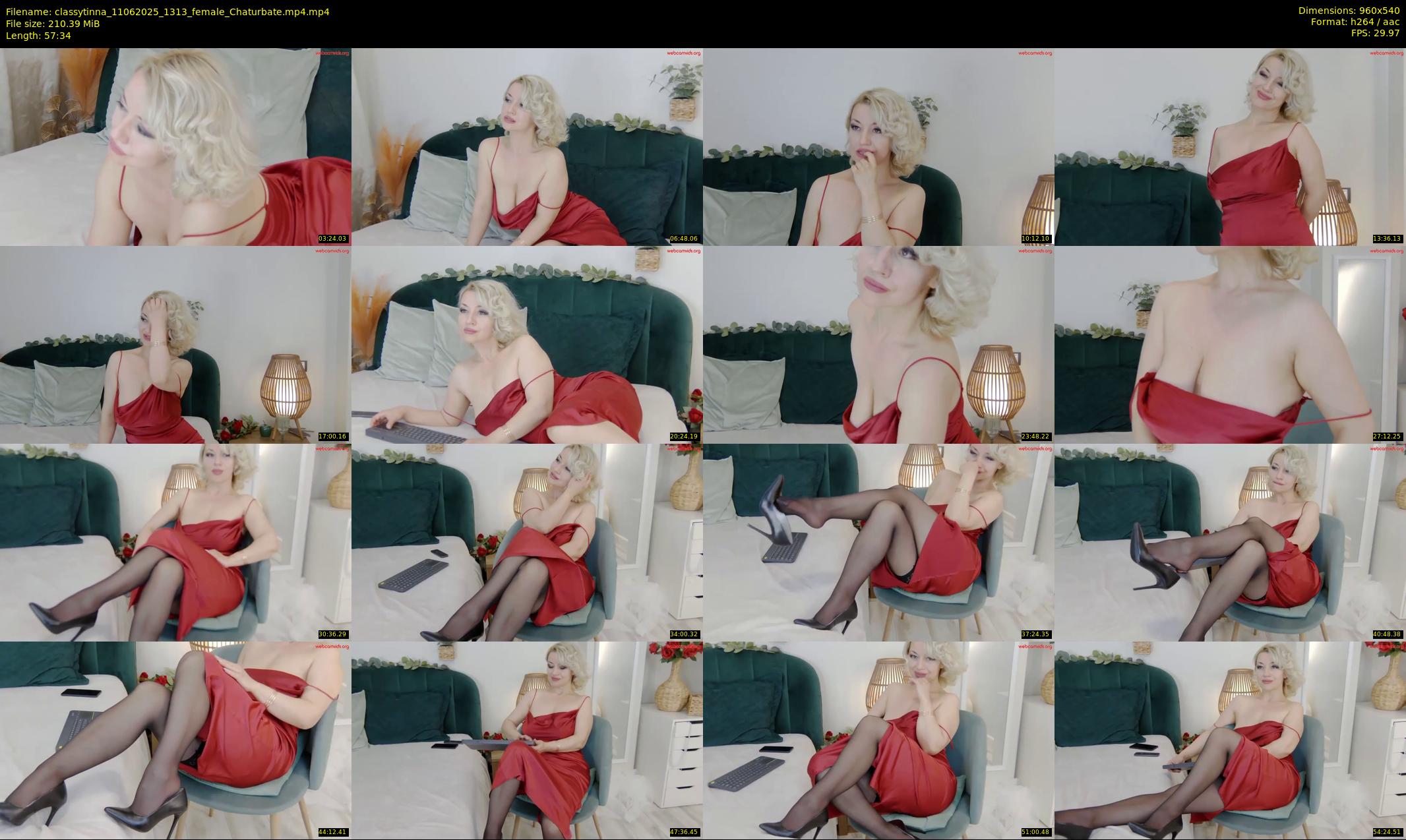 classytinna — 58 minute Chaturbate female cam show recording, 480p, Jun 11, 2025