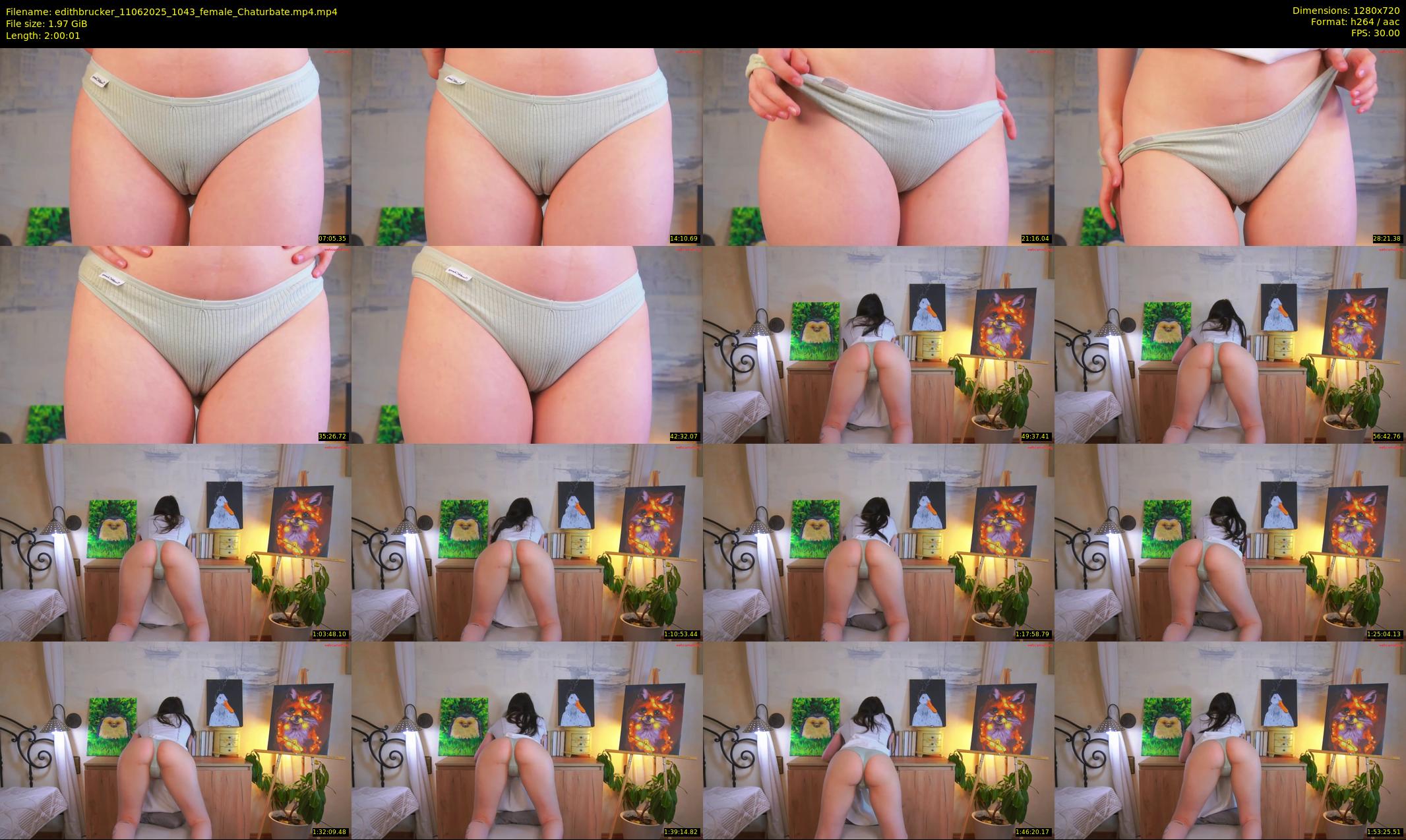 edithbrucker — 121 minute Chaturbate female cam show recording, 720p, Jun 11, 2025