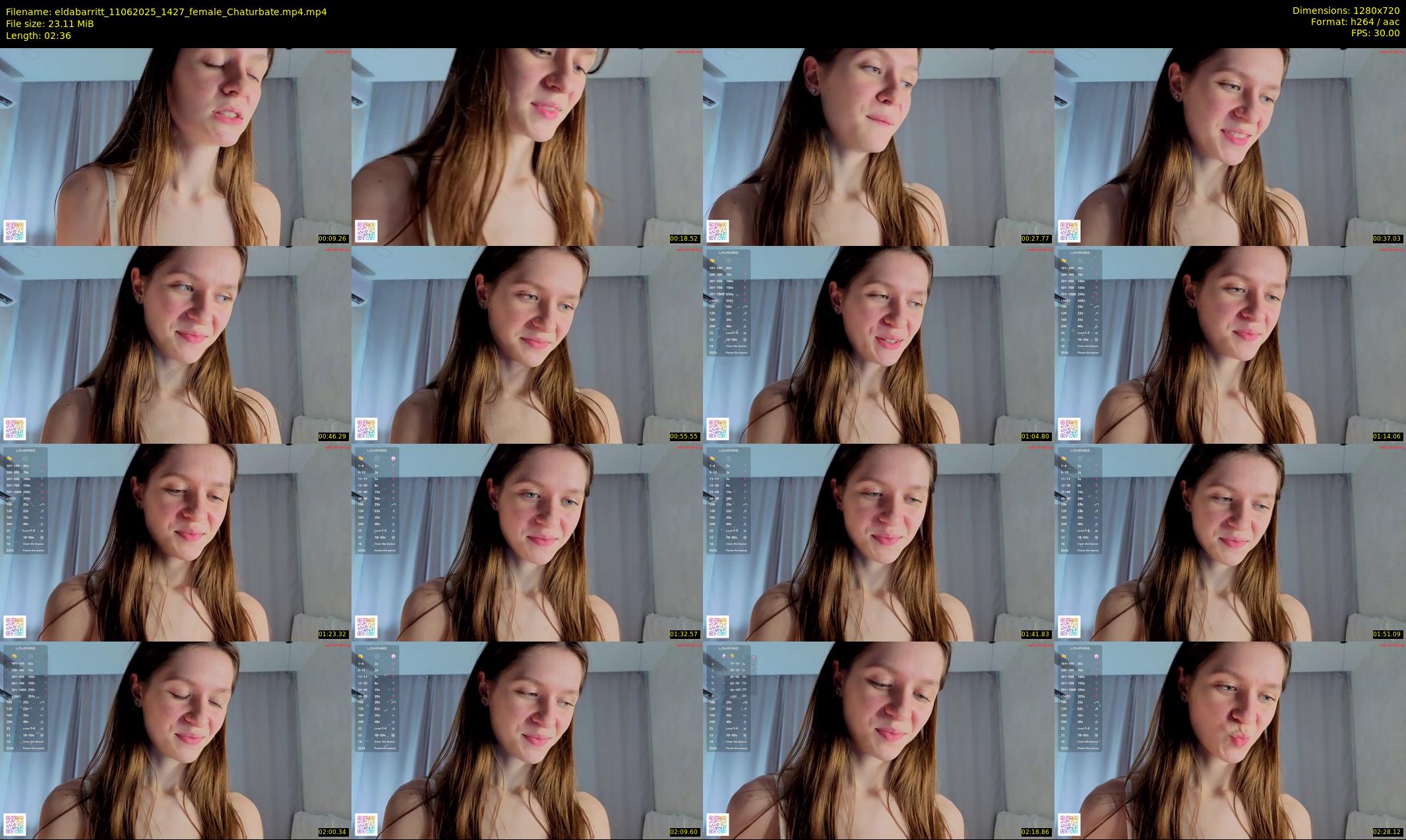 eldabarritt — 3 minute Chaturbate female cam show recording, 720p, Jun 11, 2025