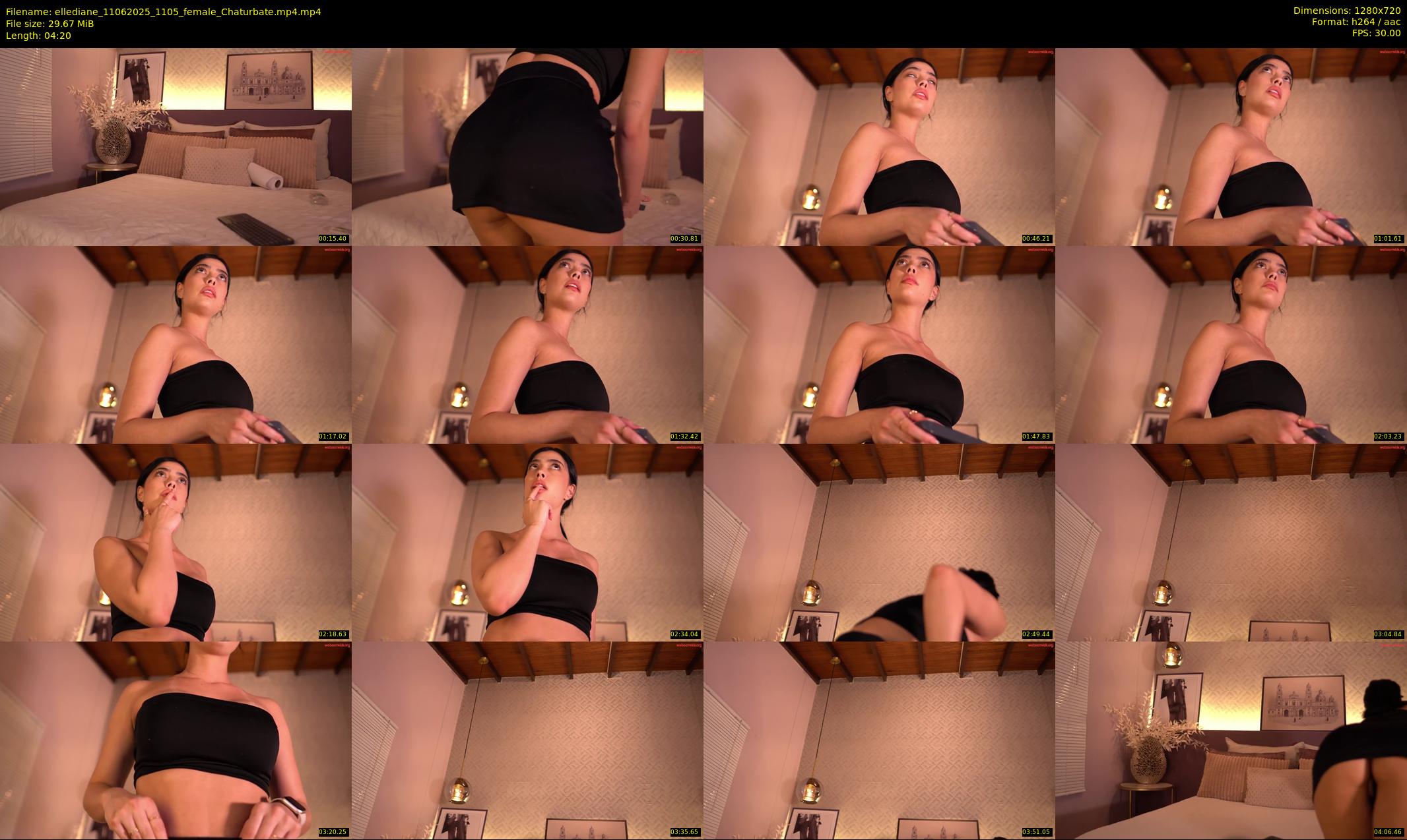 ellediane — 5 minute Chaturbate female cam show recording, 720p, Jun 11, 2025