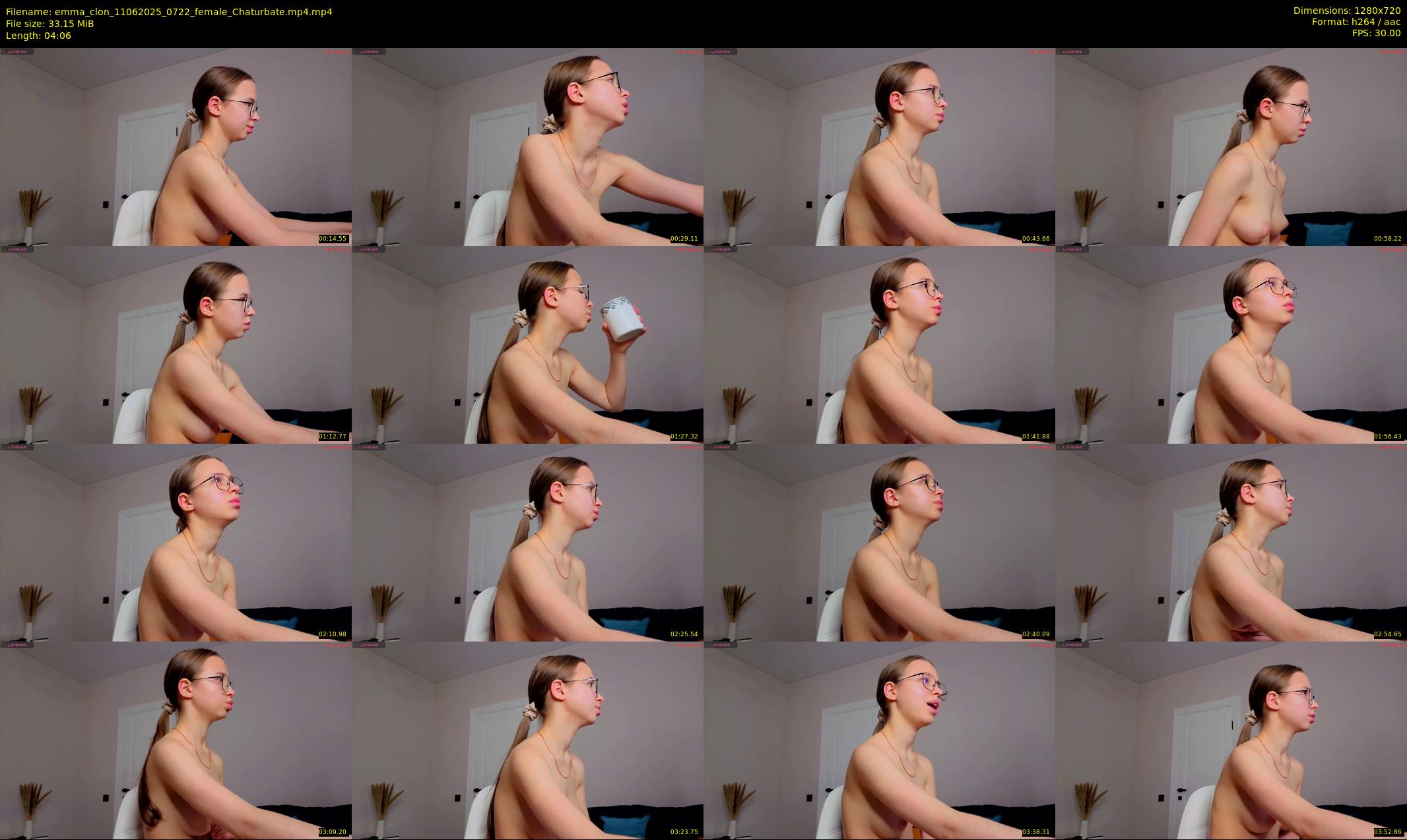 emma_clon — 5 minute Chaturbate female cam show recording, 720p, Jun 11, 2025