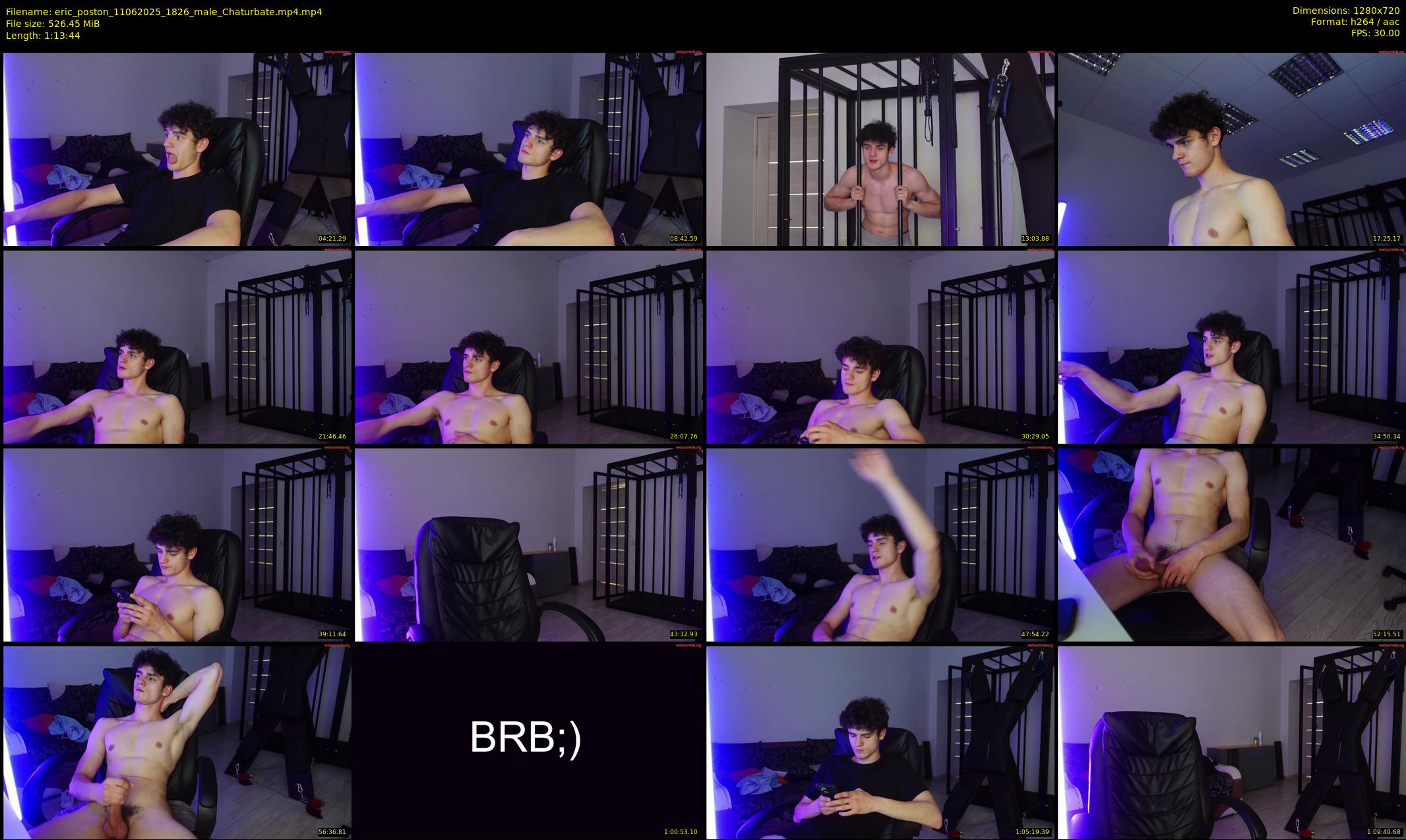 eric_poston — 74 minute Chaturbate male cam show recording, 720p, Jun 11, 2025
