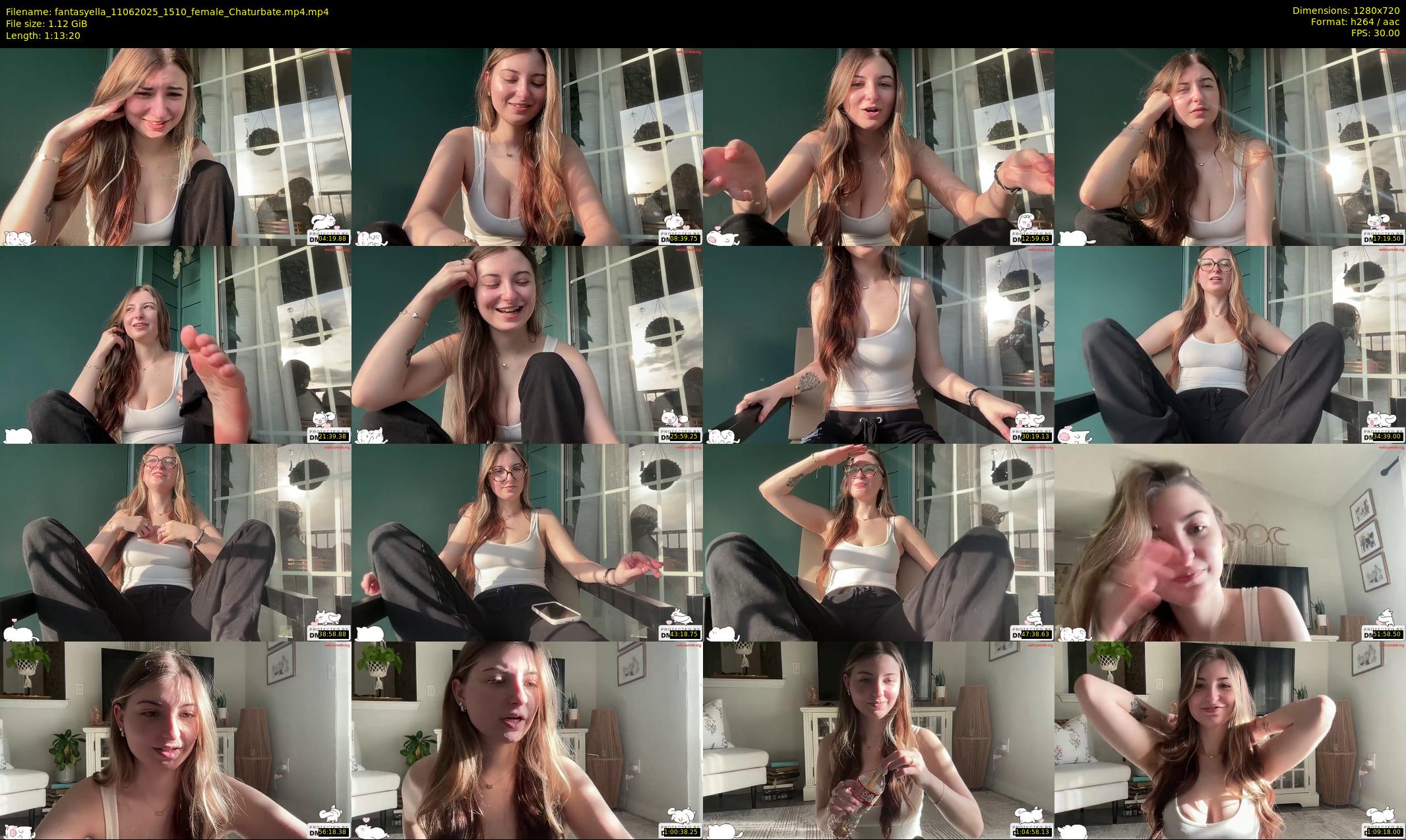 fantasyella — 74 minute Chaturbate female cam show recording, 720p, Jun 11, 2025