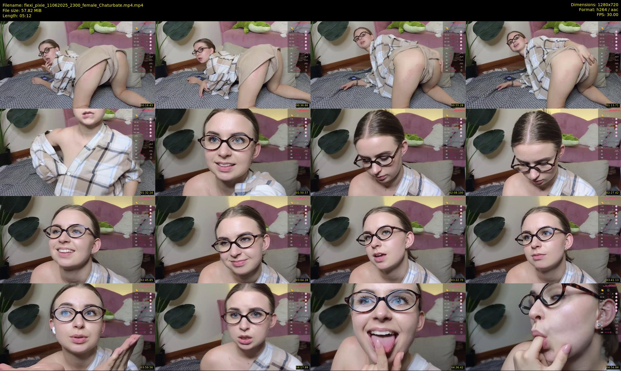 flexi_pixie — 6 minute Chaturbate female cam show recording, 720p, Jun 11, 2025