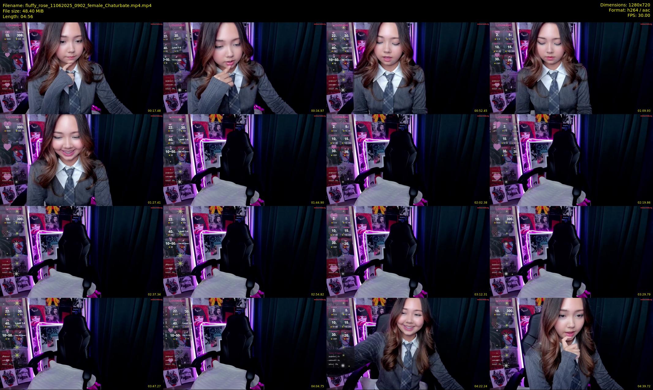 fluffy_rose — 5 minute Chaturbate female cam show recording, 720p, Jun 11, 2025