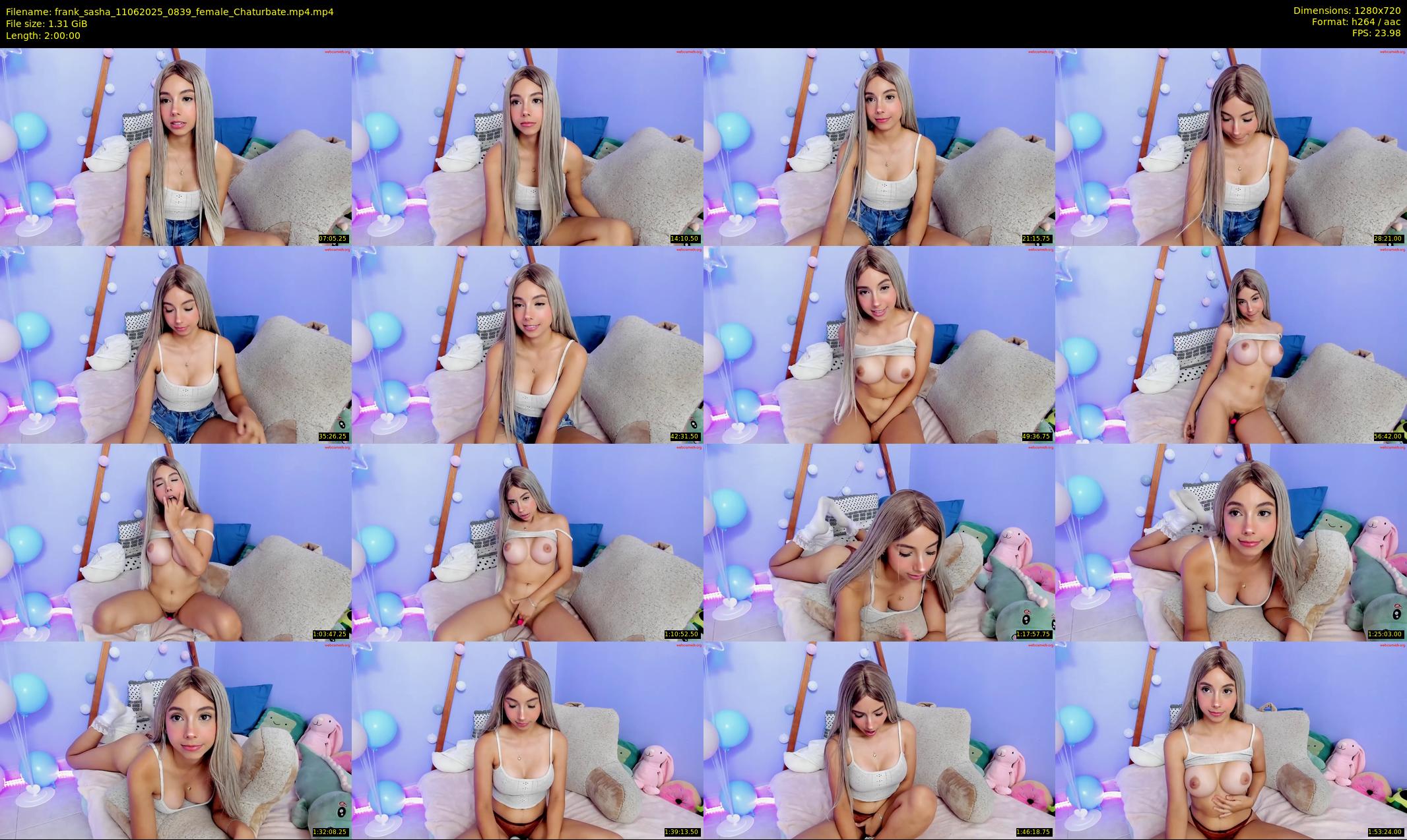 frank_sasha — 120 minute Chaturbate couple cam show recording, 720p, Jun 11, 2025