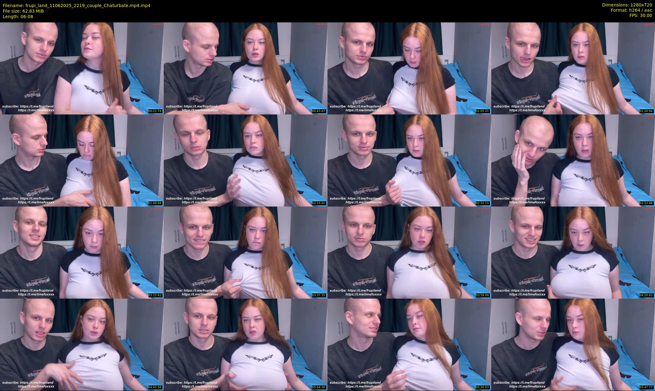 frupi_land — 7 minute Chaturbate couple cam show recording, 720p, Jun 11, 2025
