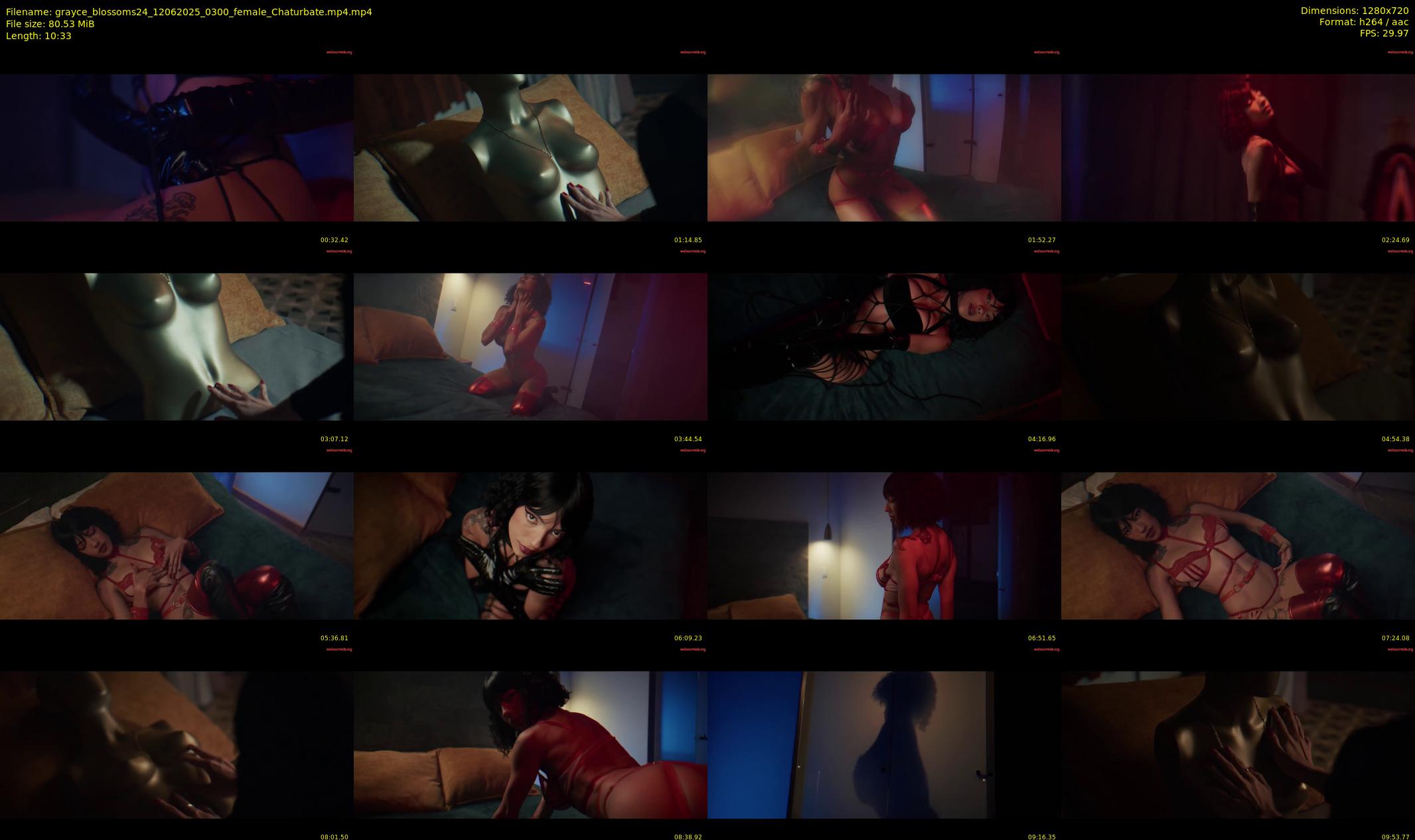 grayce_blossoms24 — 11 minute Chaturbate female cam show recording, 720p, Jun 12, 2025