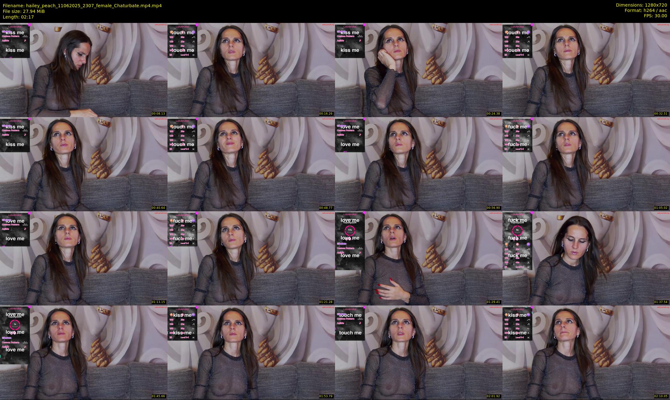 hailey_peach — 3 minute Chaturbate female cam show recording, 720p, Jun 11, 2025