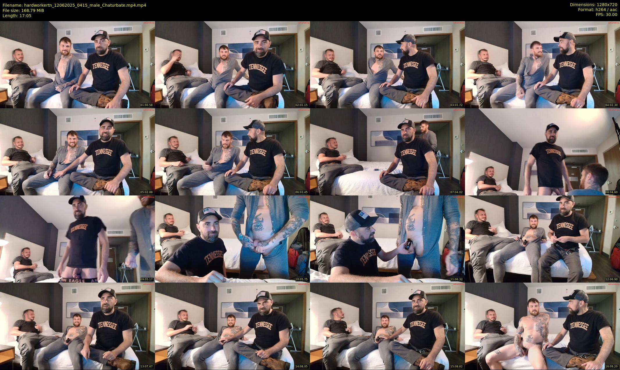 hardworkertn — 18 minute Chaturbate male cam show recording, 720p, Jun 12, 2025