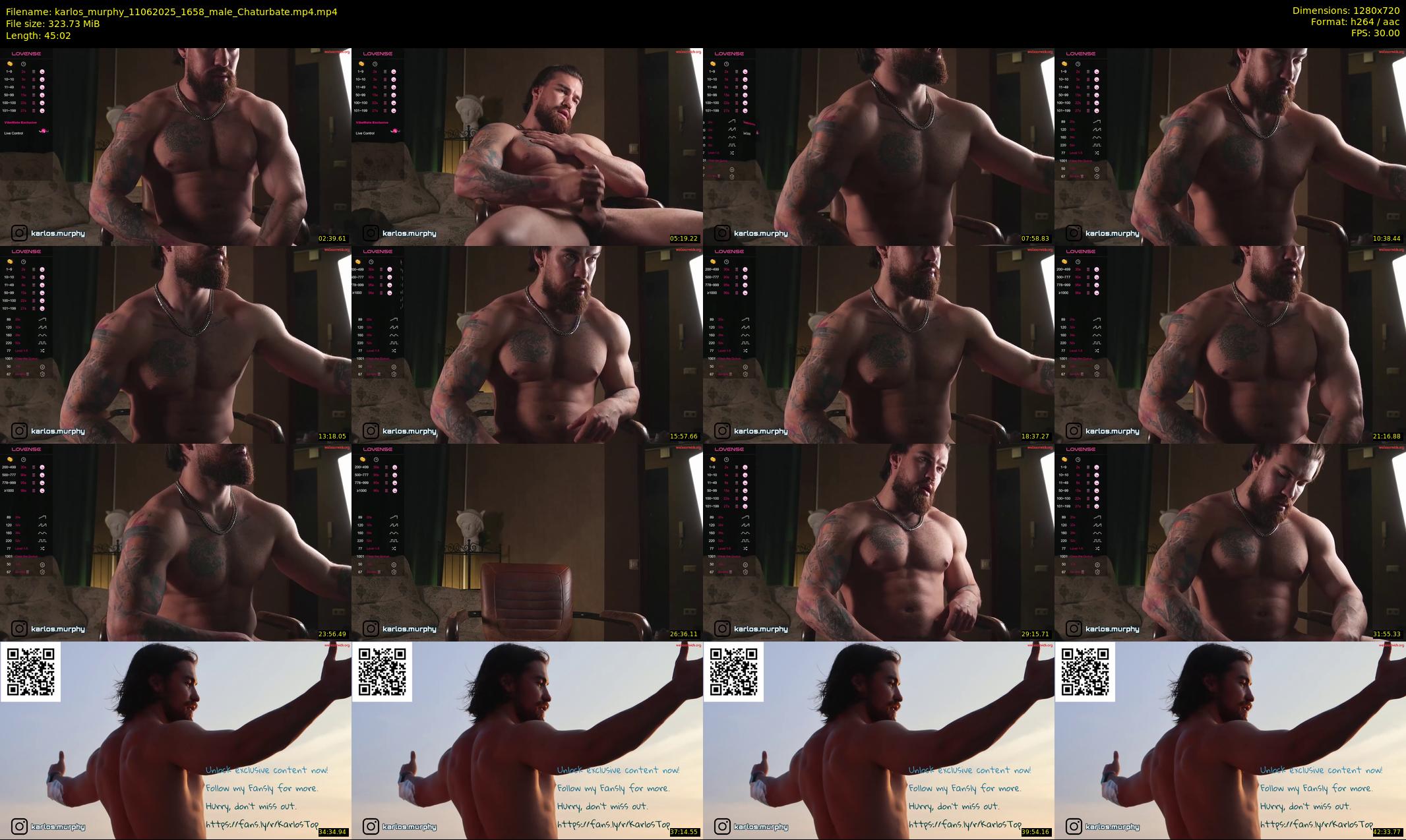 karlos_murphy — 46 minute Chaturbate male cam show recording, 720p, Jun 11, 2025